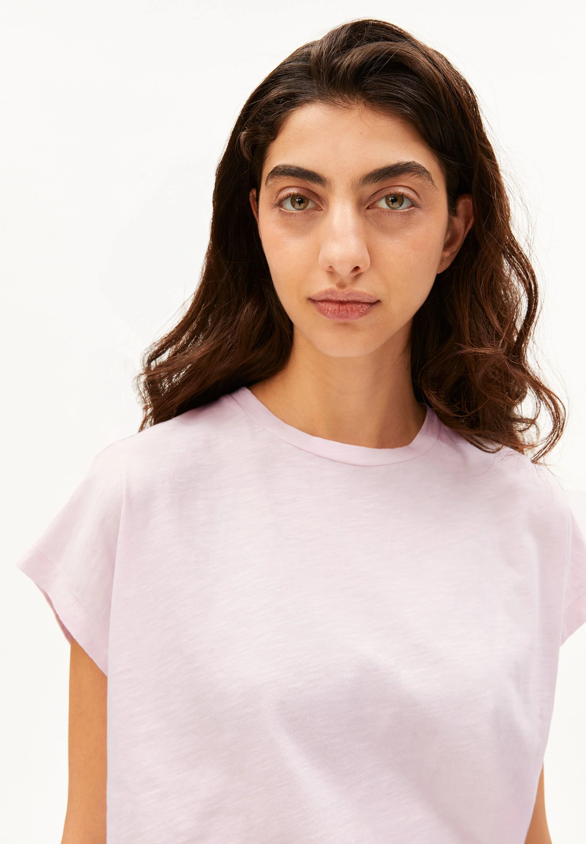 SLUB JERSEY T-SHIRT | pink mist - Image 3