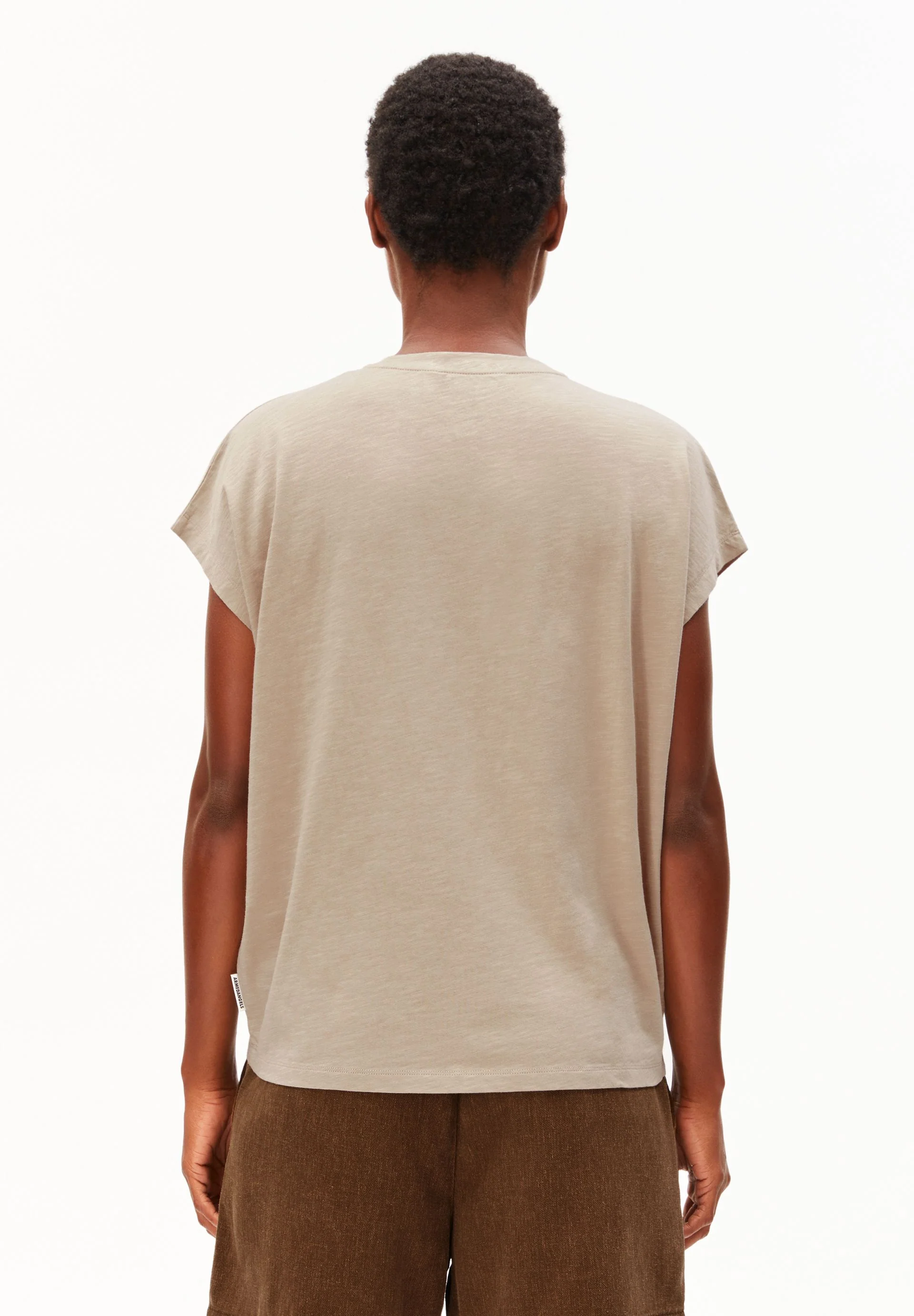 SLUB JERSEY T-SHIRT | sandstone - Image 2