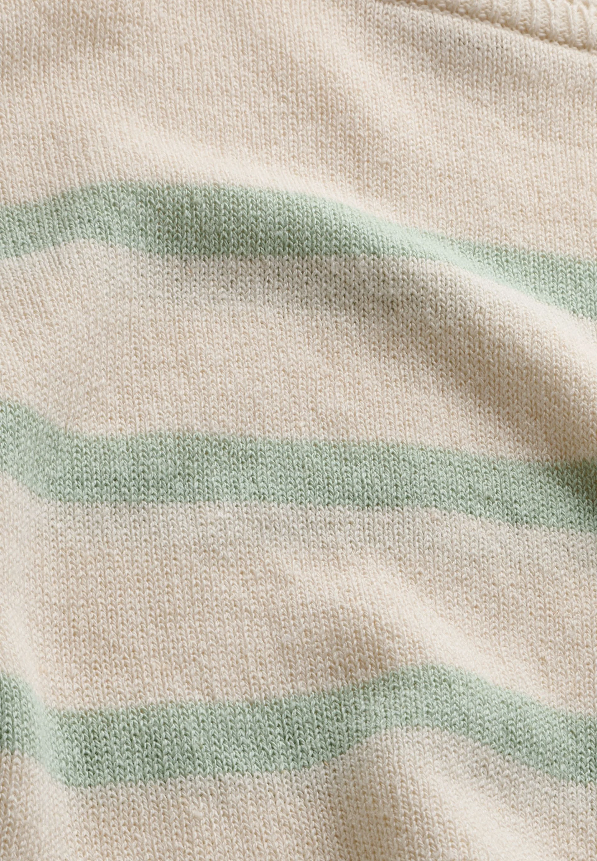 GESTREIFTES LEINEN-MIX STRICKSHIRT | undyed-foam - Image 6