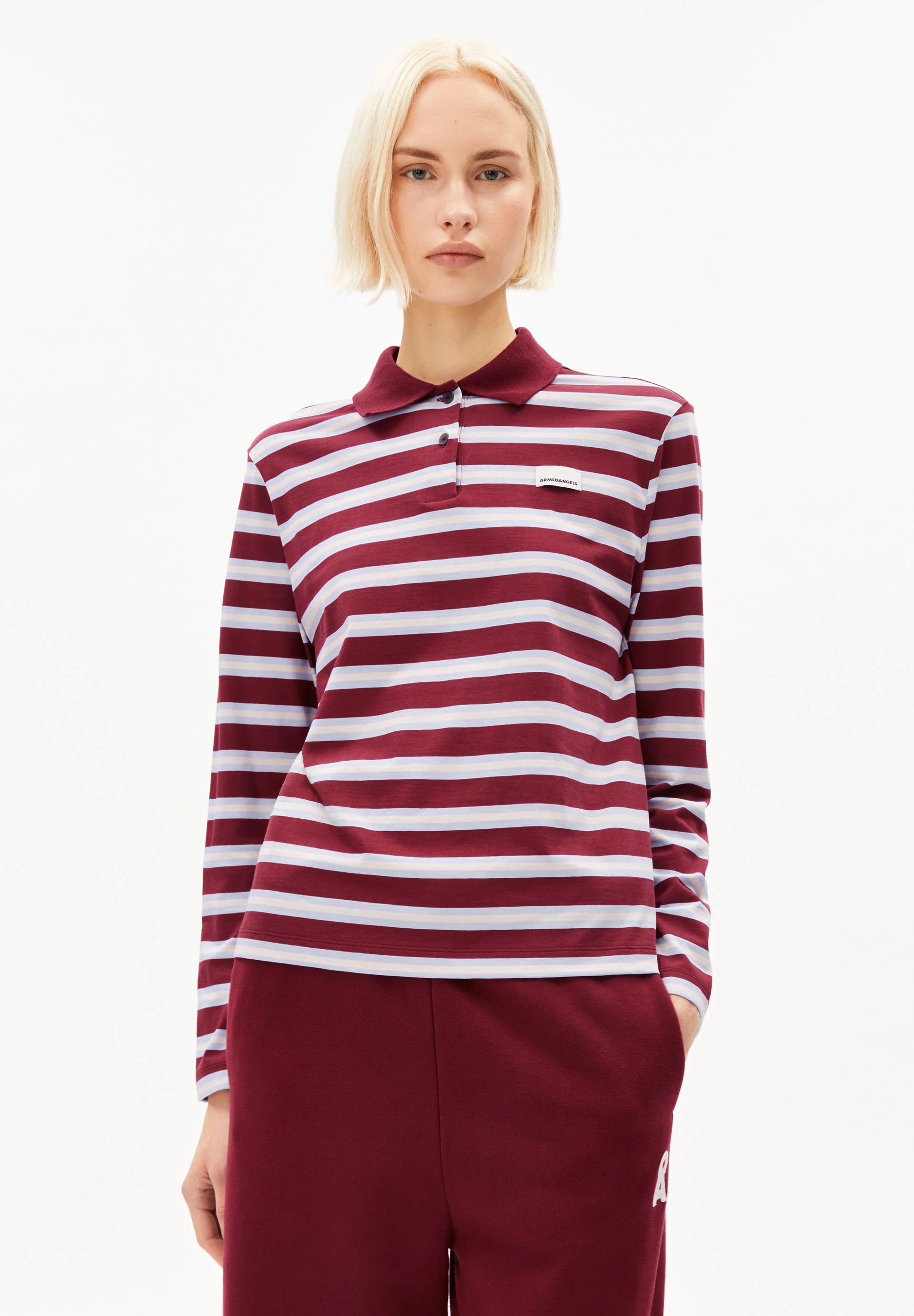 STRIPE POLO LONGSLEEVE - Image 2