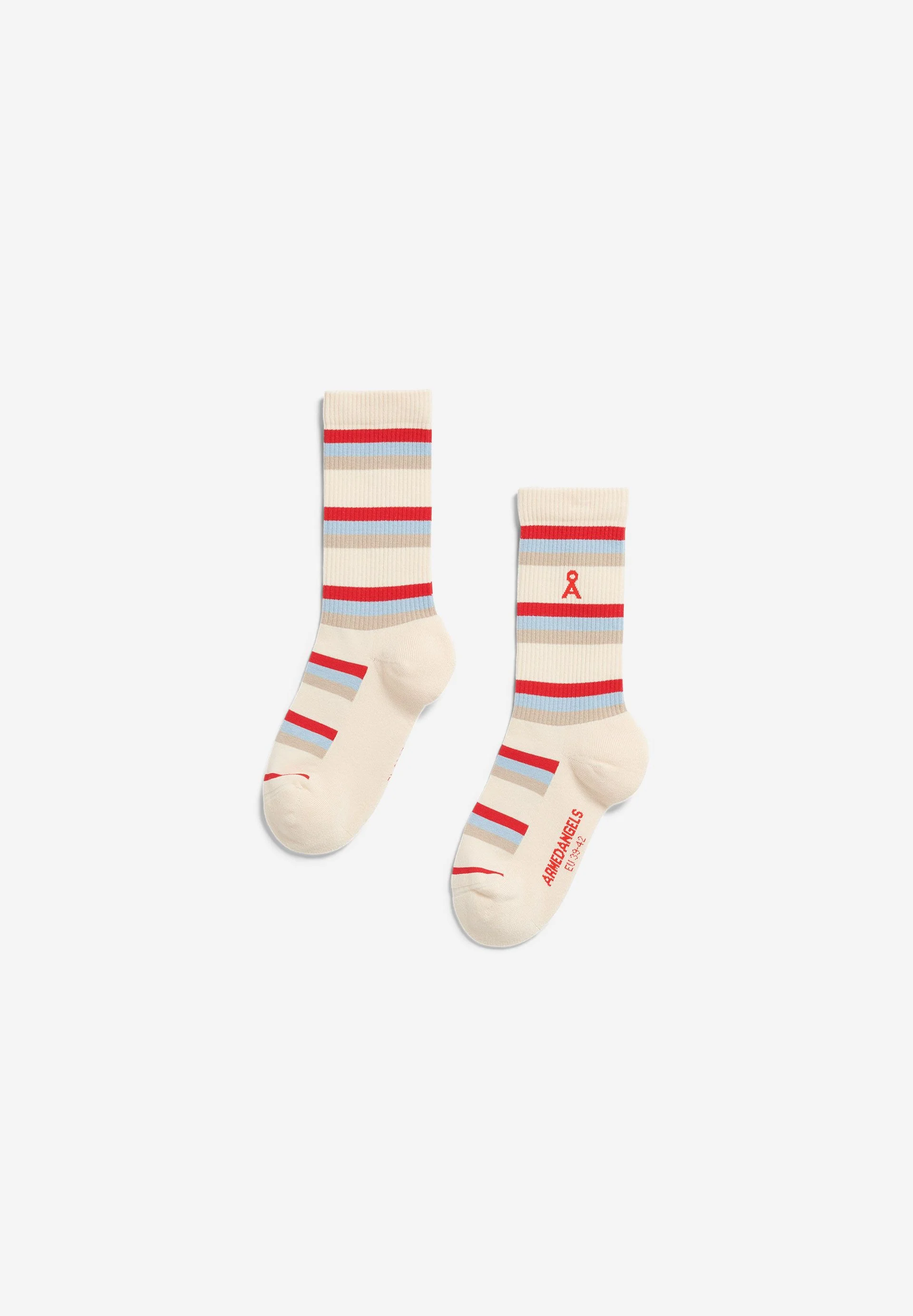 GESTREIFTE SOCKEN | oatmilk - Image 2