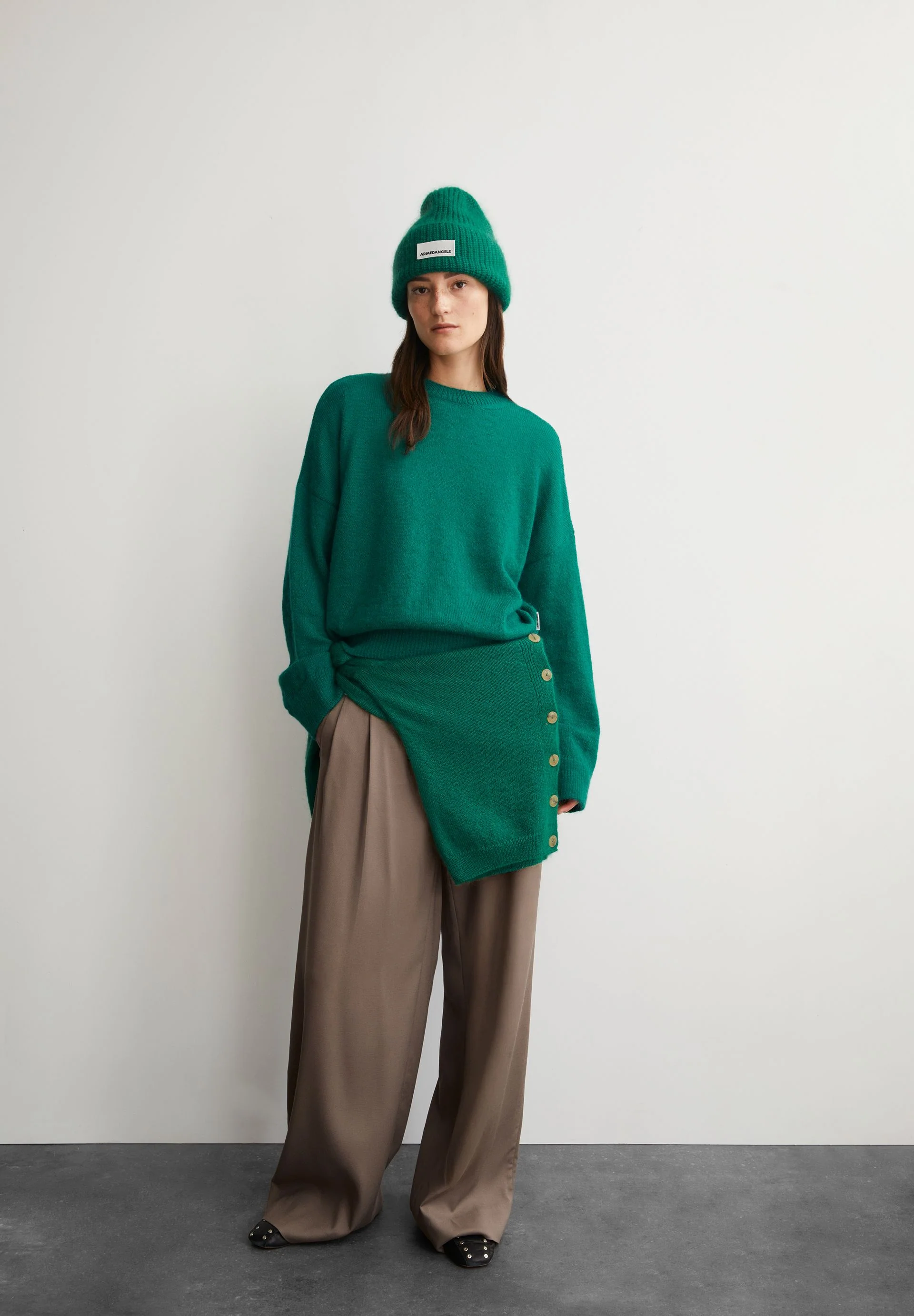 SURI INARIAAS LIGHT STRICKPULLOVER | emerald green - Image 4