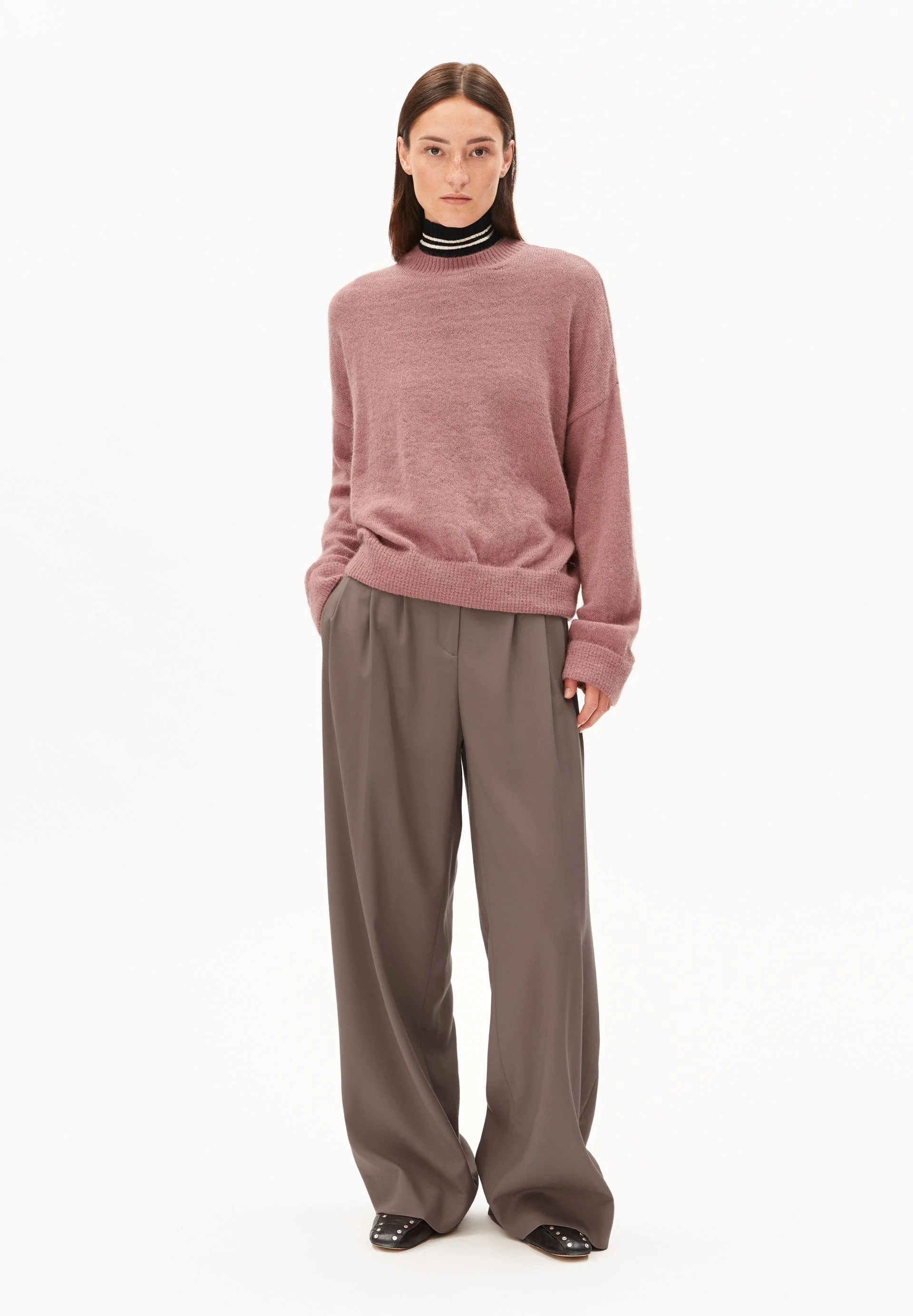 SURI INARIAAS LIGHT STRICKPULLOVER | light berry - Image 5