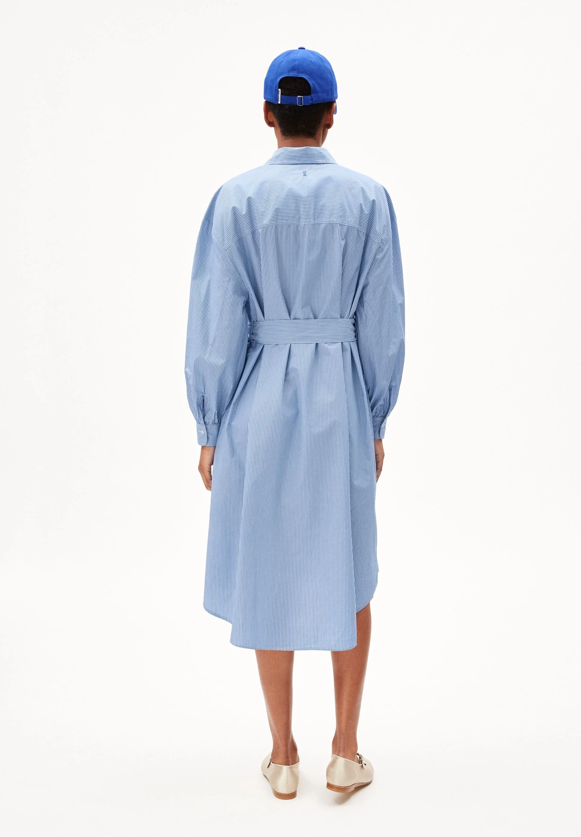 SURIAANA STRIPED | warm blue-white - Image 2