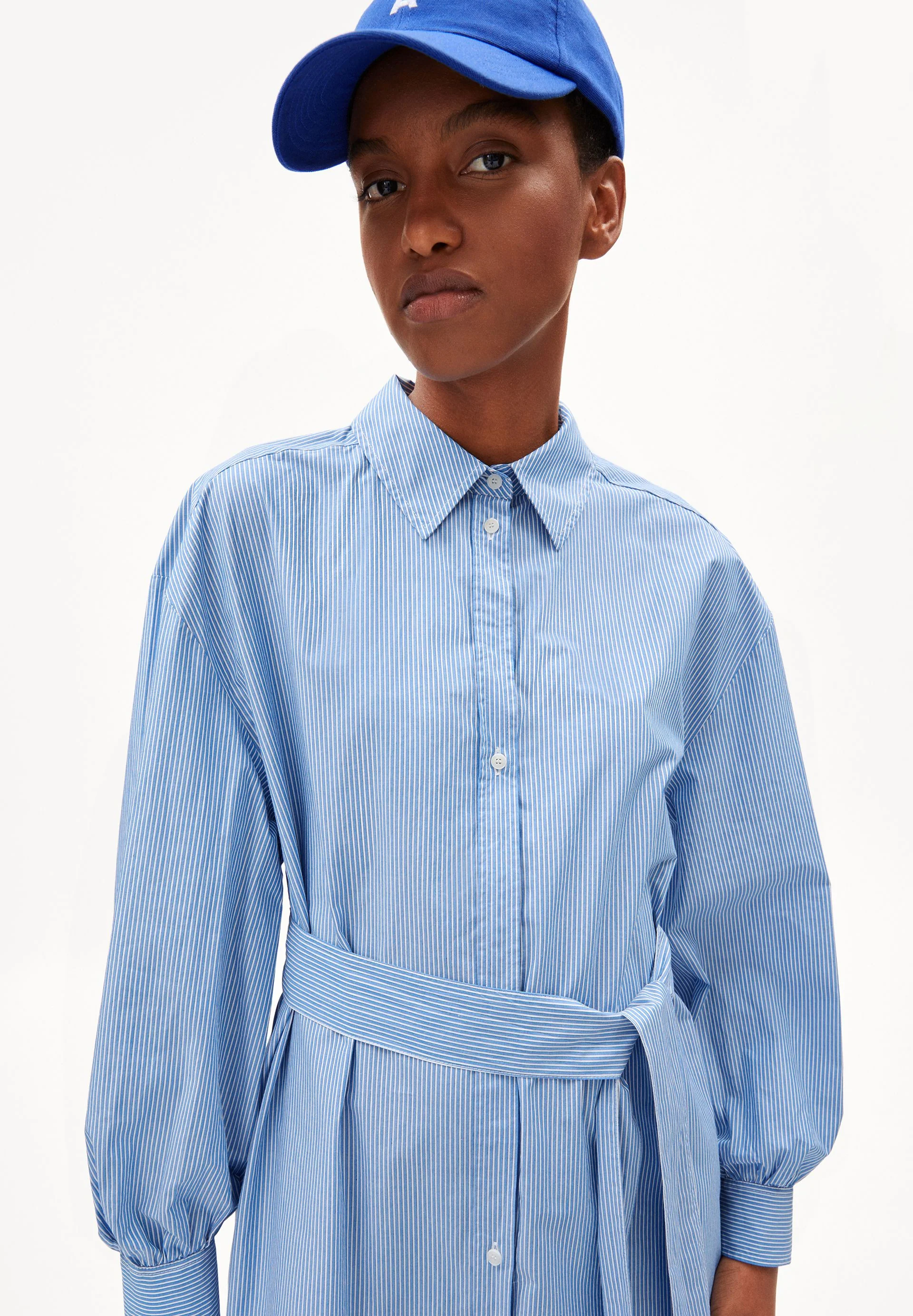 SURIAANA STRIPED | warm blue-white - Image 3