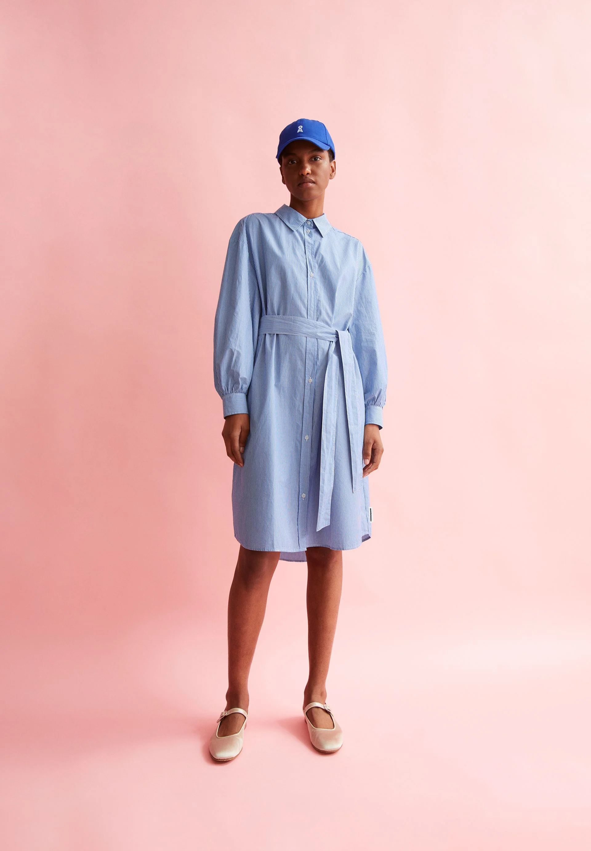 SURIAANA STRIPED | warm blue-white - Image 4