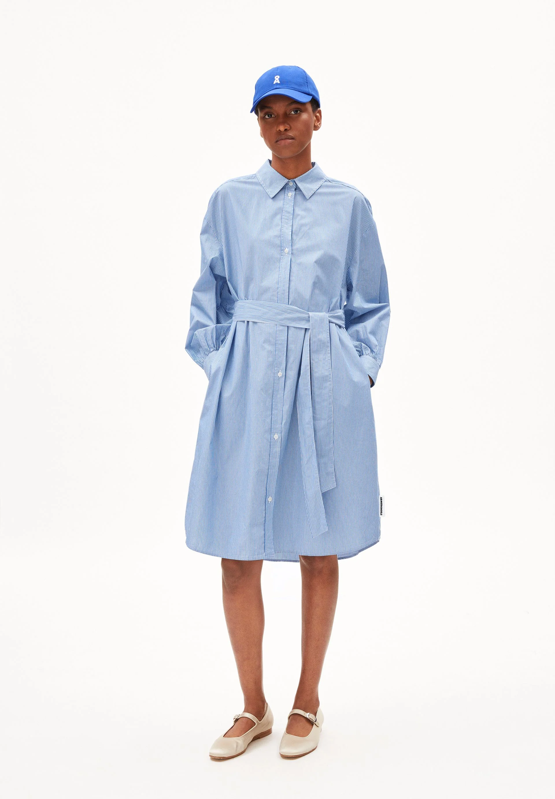 SURIAANA STRIPED | warm blue-white - Image 5