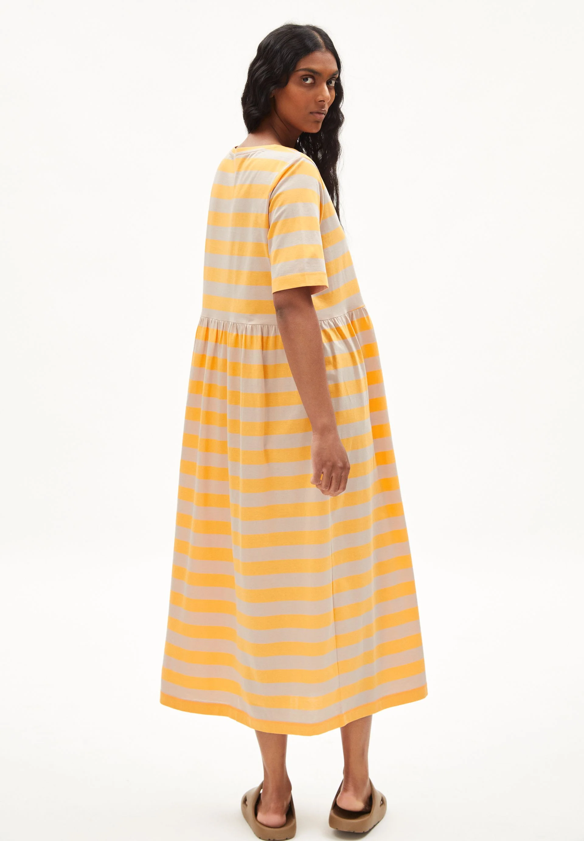 TAAKY BLOCK STRIPES | mangorange-light desert - Image 2