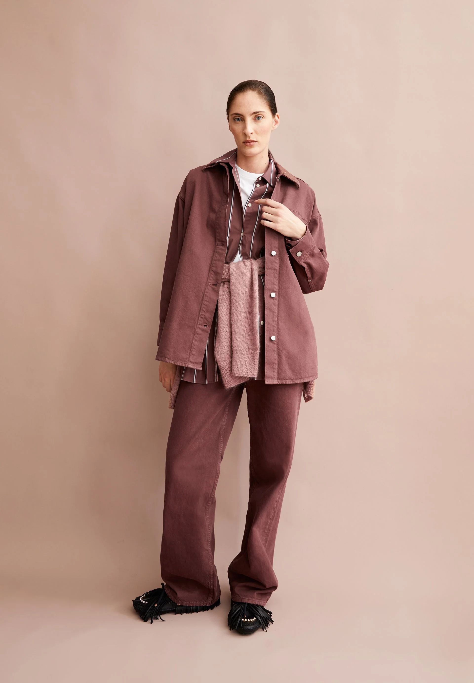 TAARAH JACKE | dark berry - Image 4