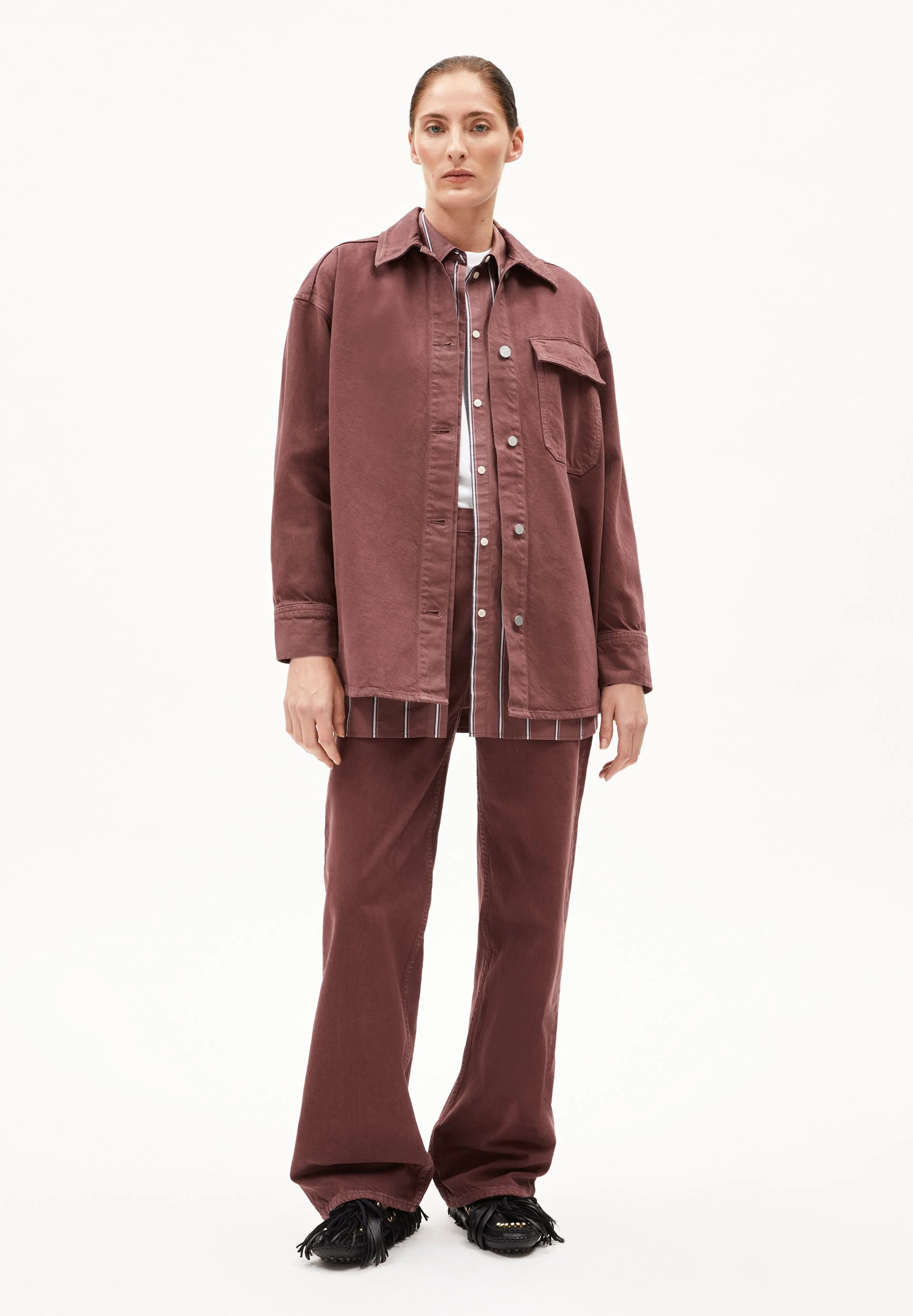 TAARAH JACKE | dark berry - Image 5