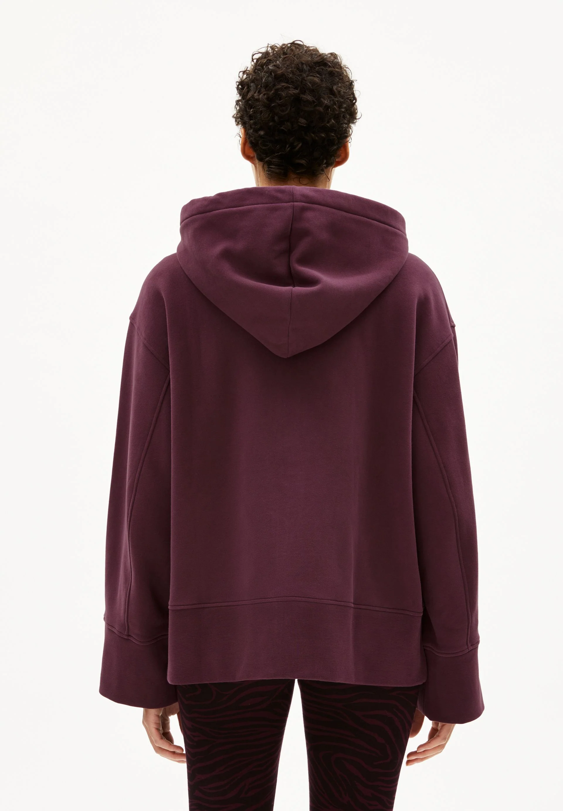 TALIMAA SWEATJACKE | dark cranberry - Image 2