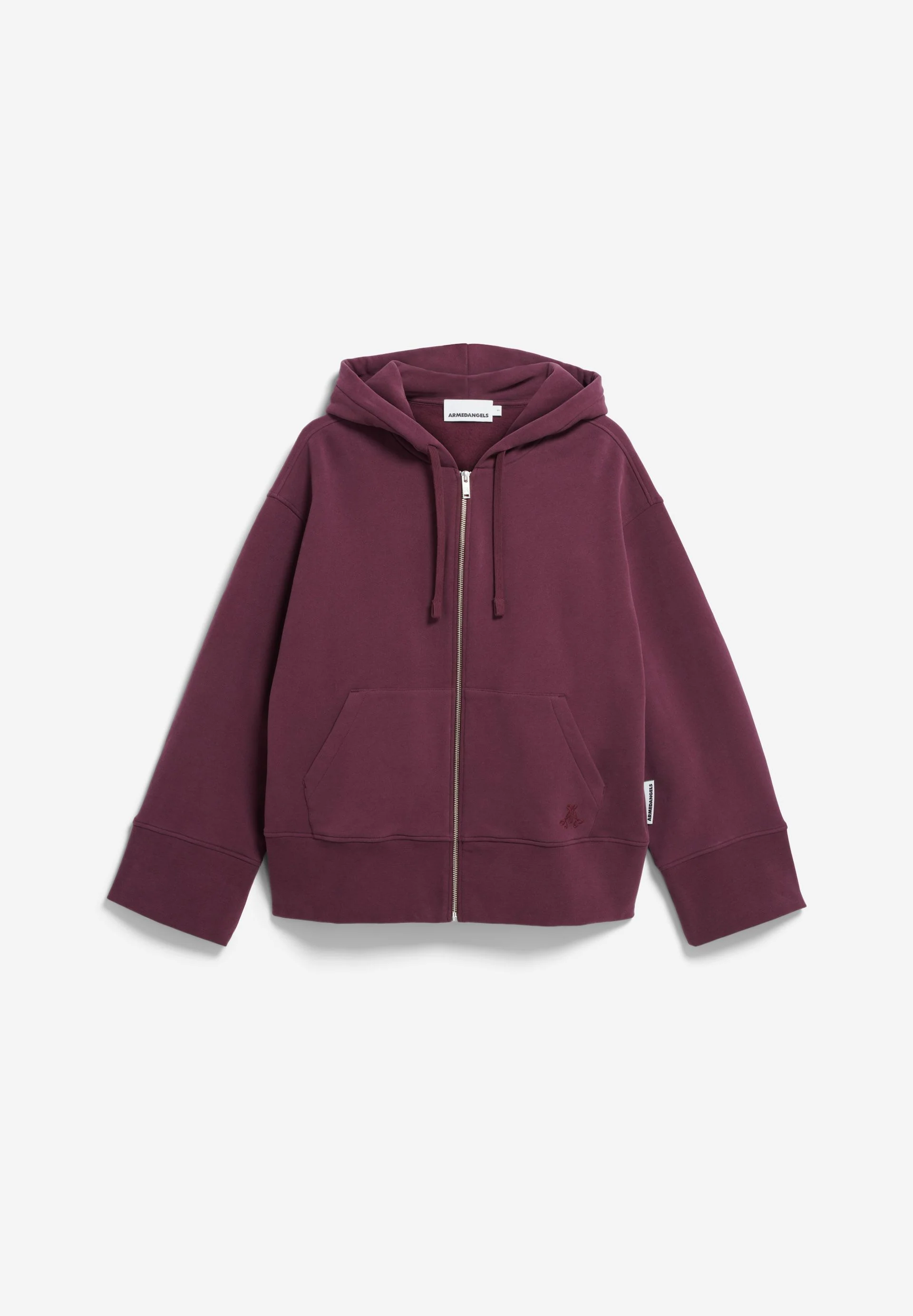 TALIMAA SWEATJACKE | dark cranberry - Image 6