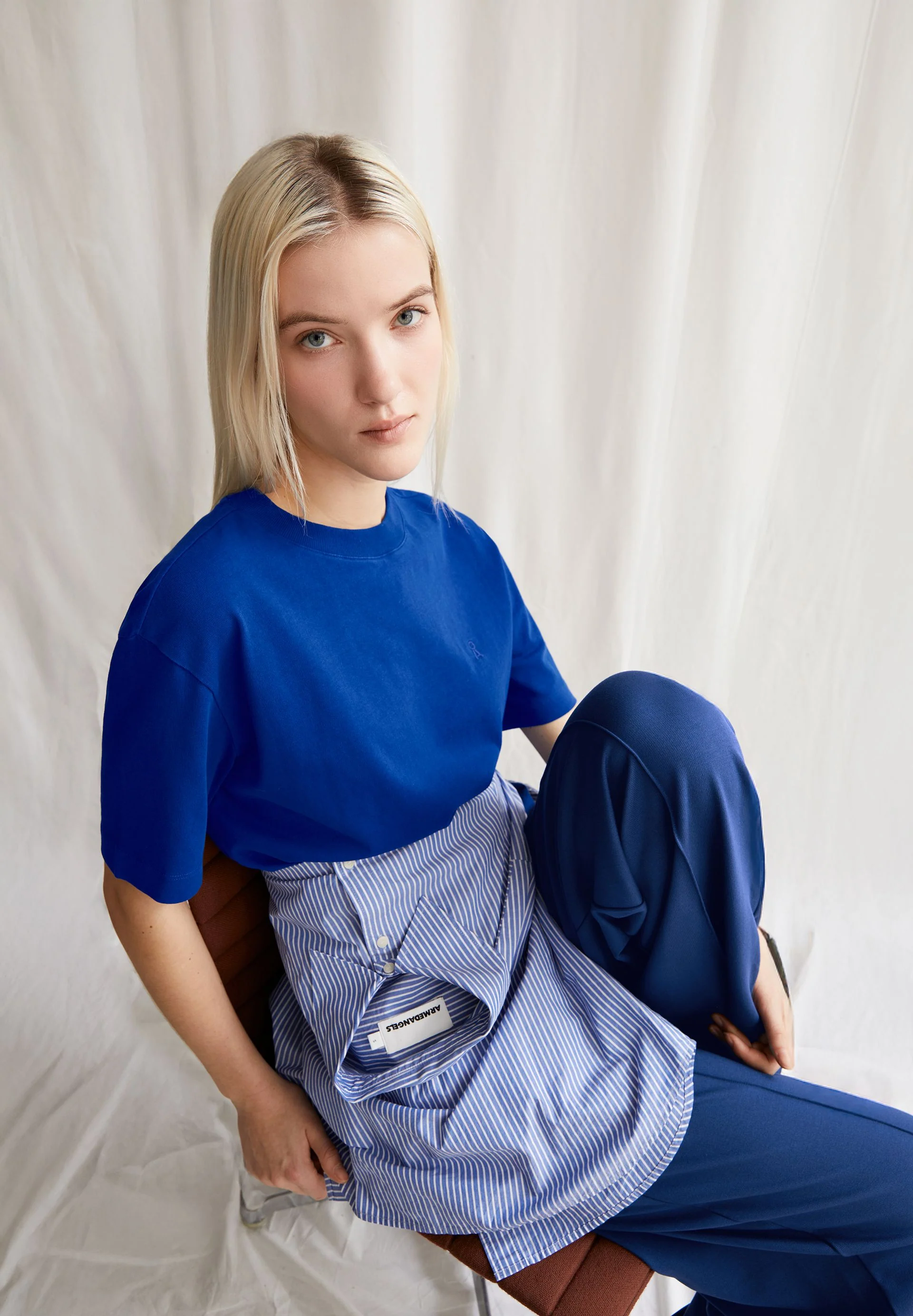 TARJAA T-SHIRT | lapis blue - Image 4