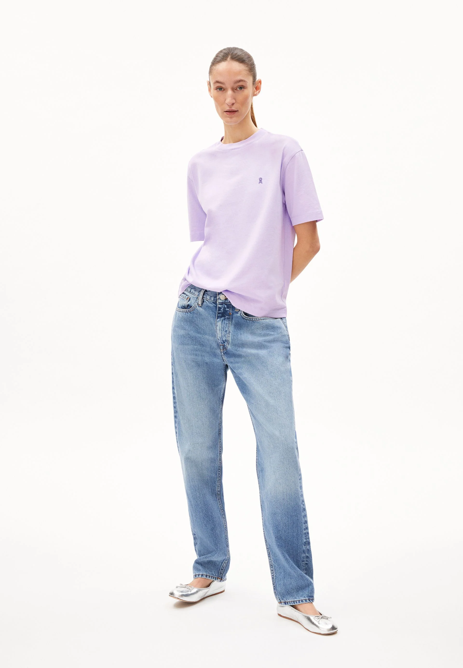 TARJAA T-SHIRT | lavender light - Image 5