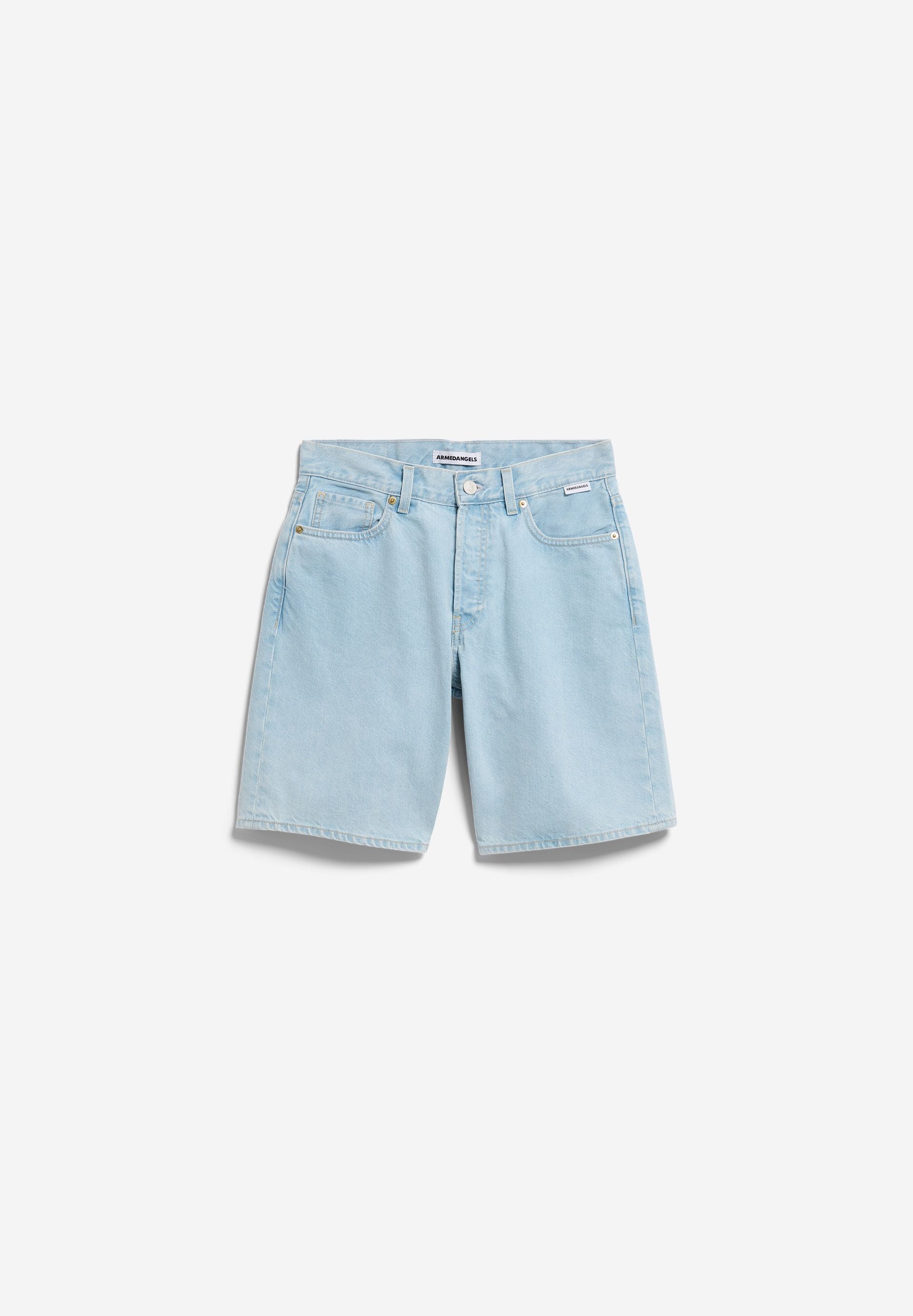 THALINAA MID WAIST JEANS-SHORTS | barrea - Image 7