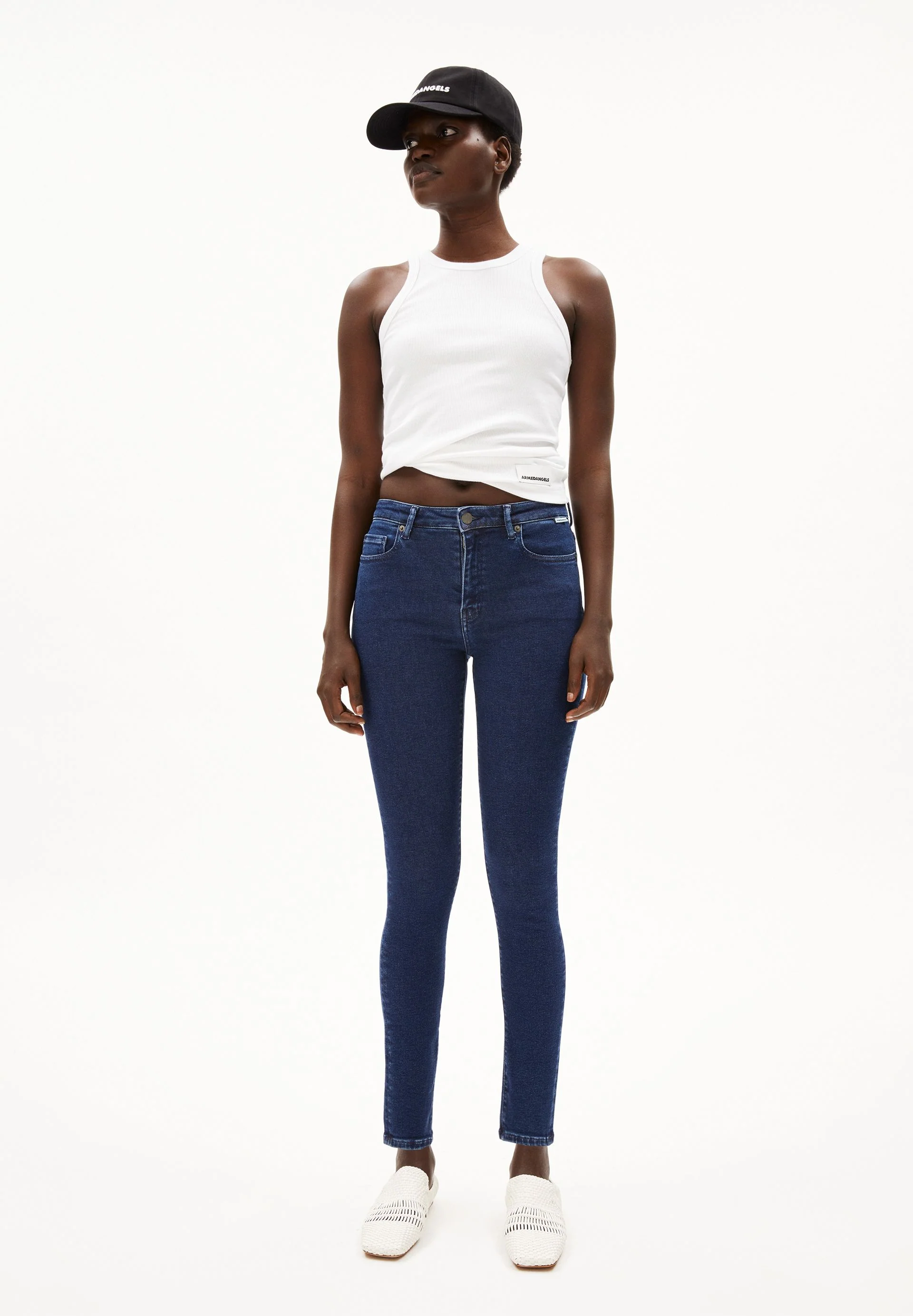 TILLAA MID WAIST SKINNY JEANS | carezza - Image 5