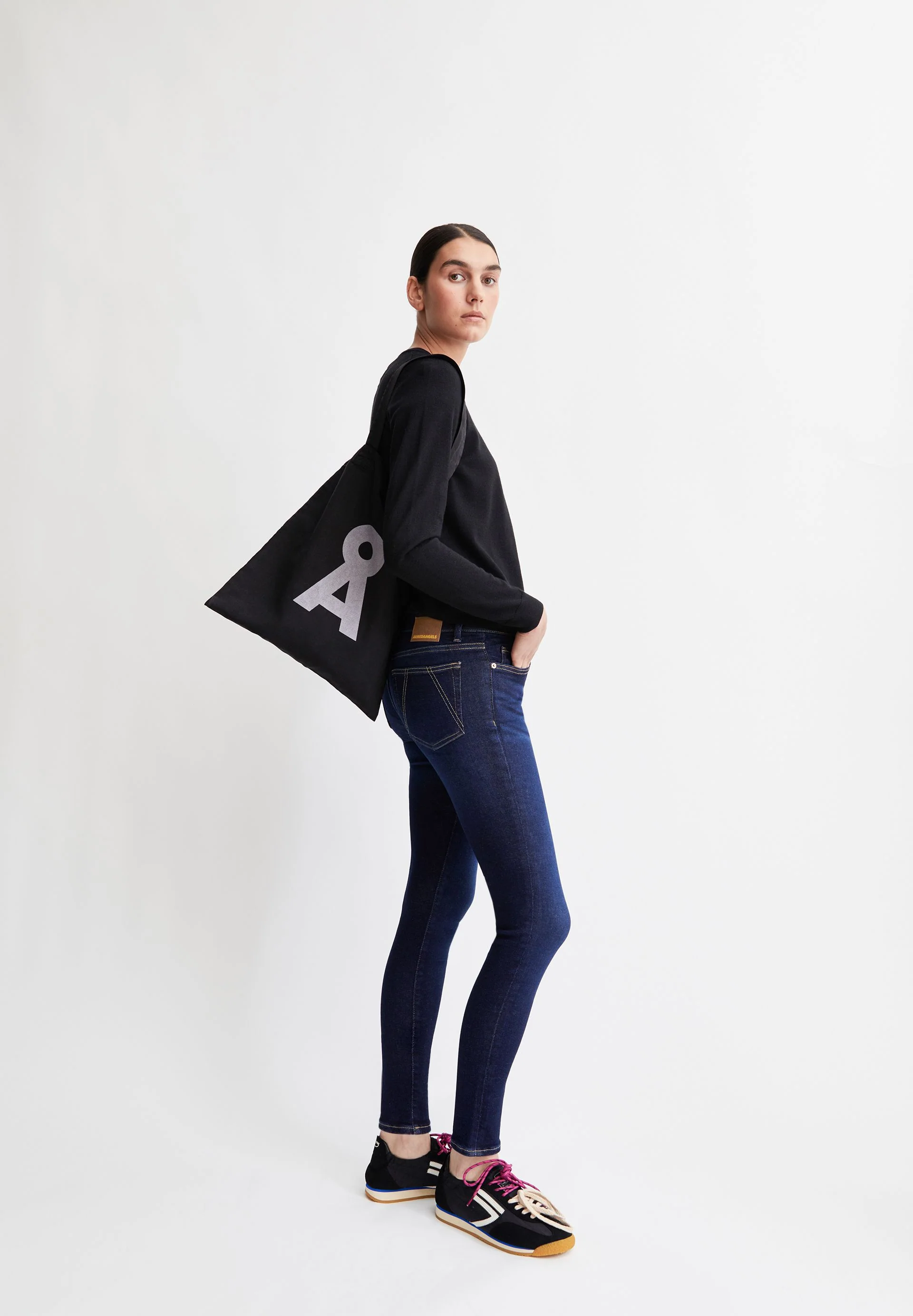 TILLAA MID WAIST SKINNY JEANS | demure - Image 4