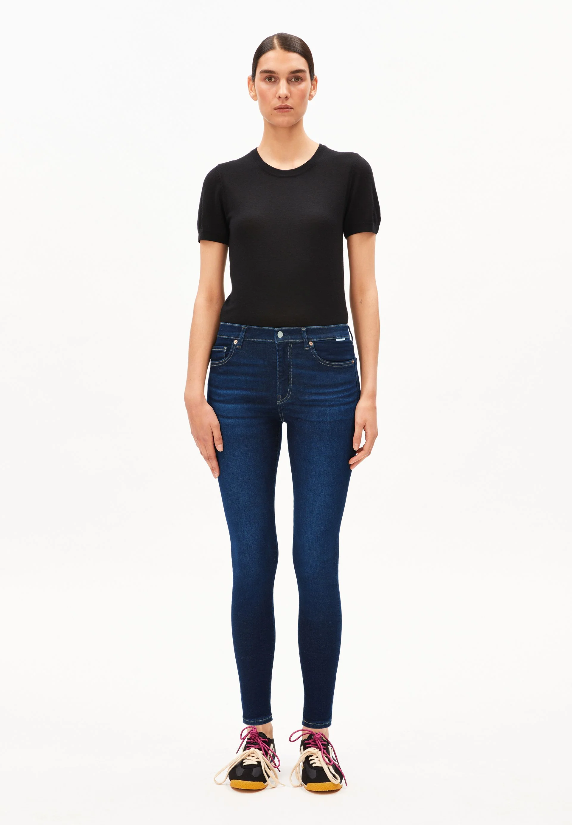 TILLAA MID WAIST SKINNY JEANS | demure - Image 5