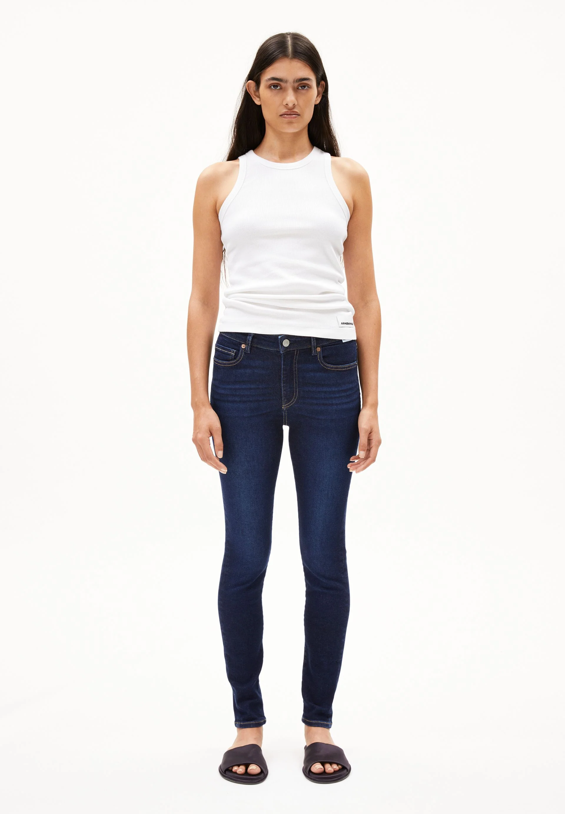 TILLAA MID WAIST SKINNY JEANS | demure - Image 5