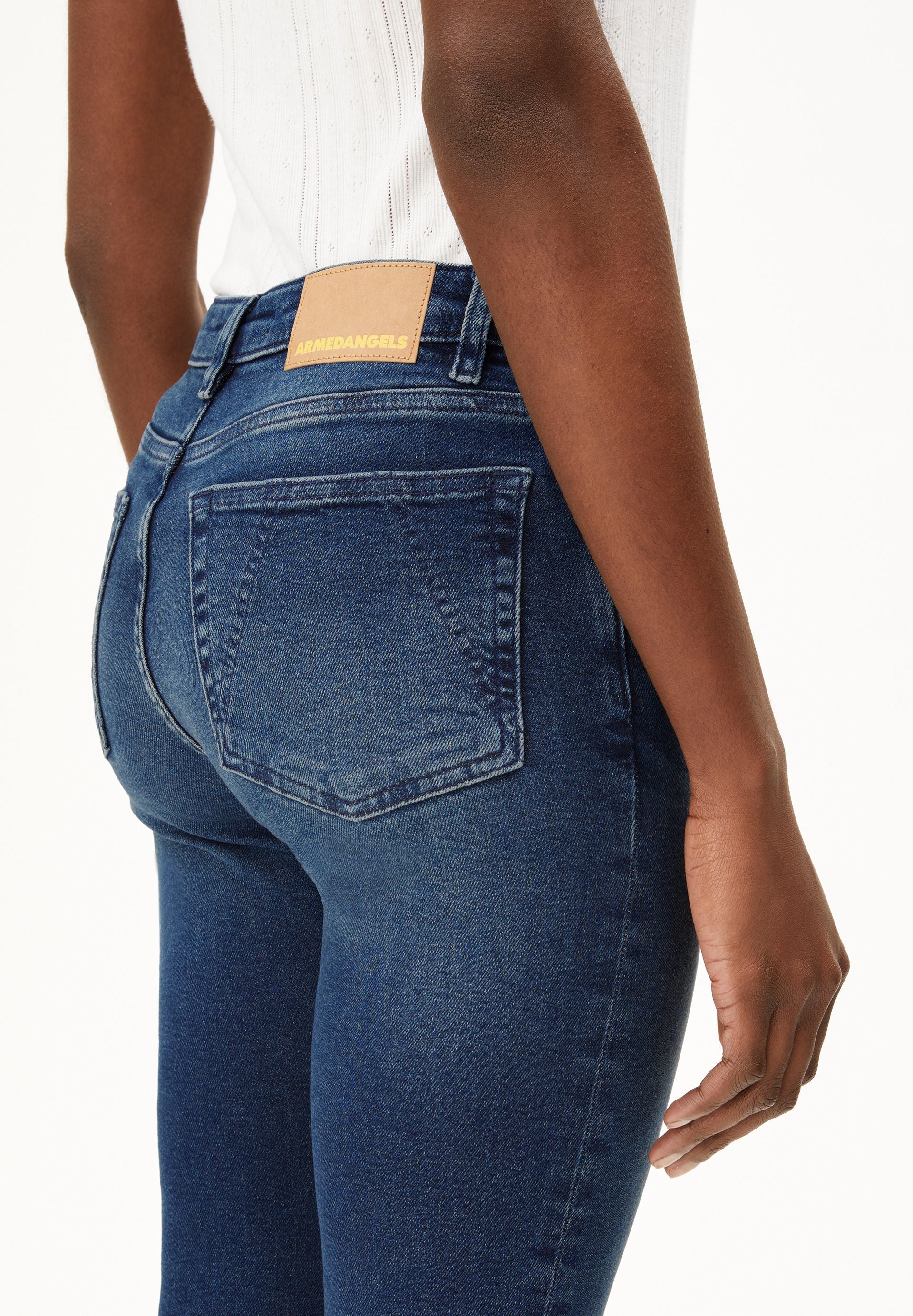 TILLAA MID WAIST SKINNY JEANS | galaxy blue - Image 3
