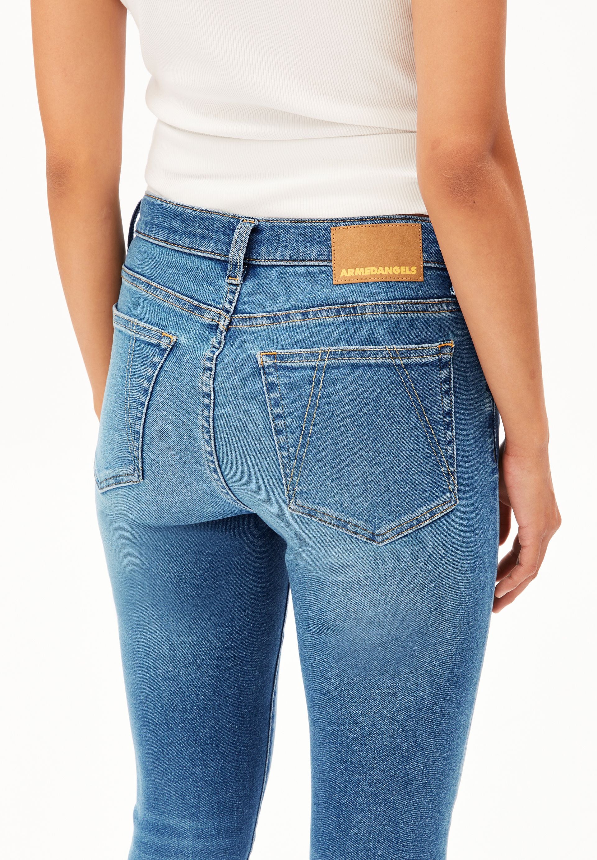 TILLAA MID WAIST SKINNY JEANS | molveno - Image 3