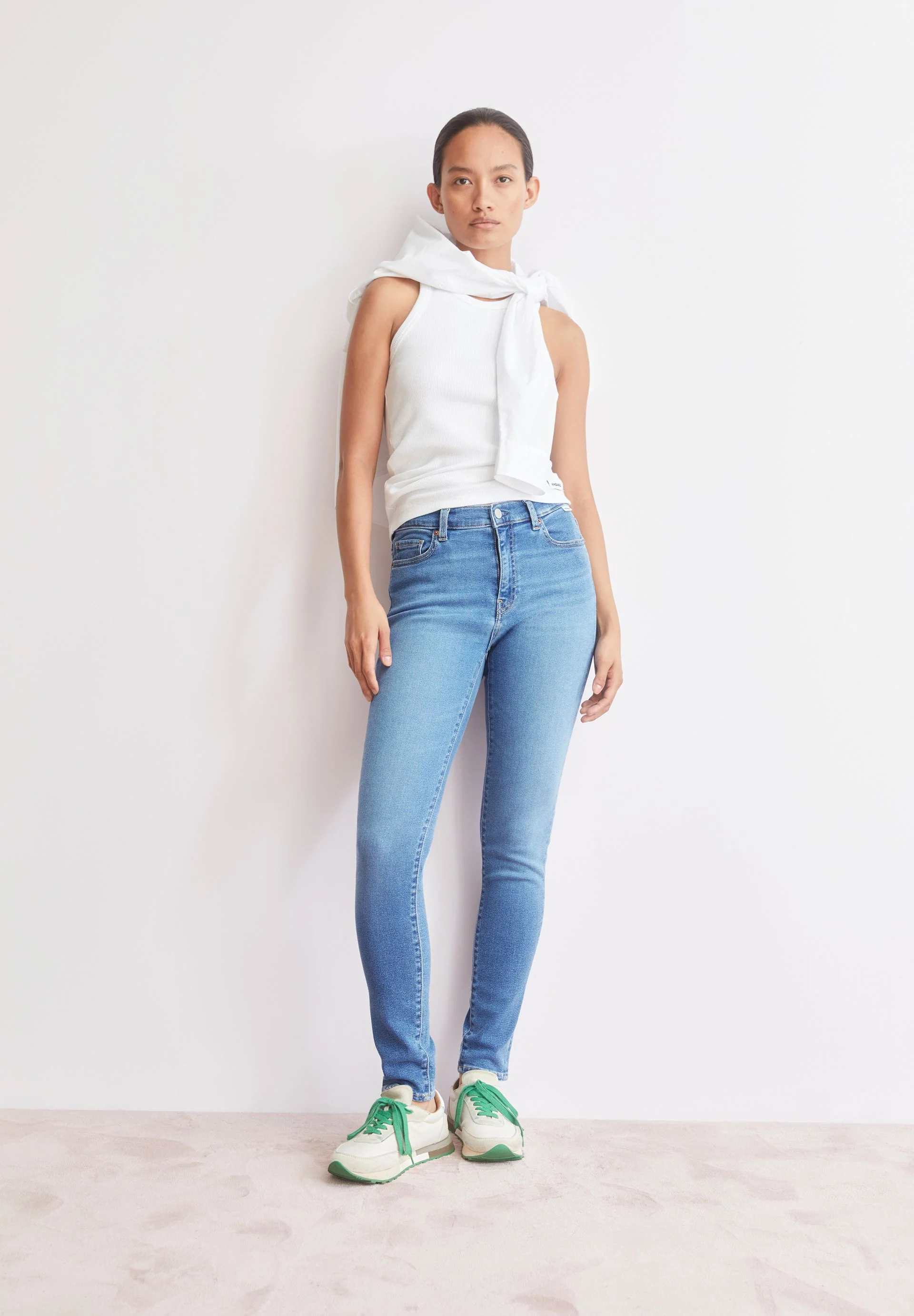 TILLAA MID WAIST SKINNY JEANS | molveno - Image 4