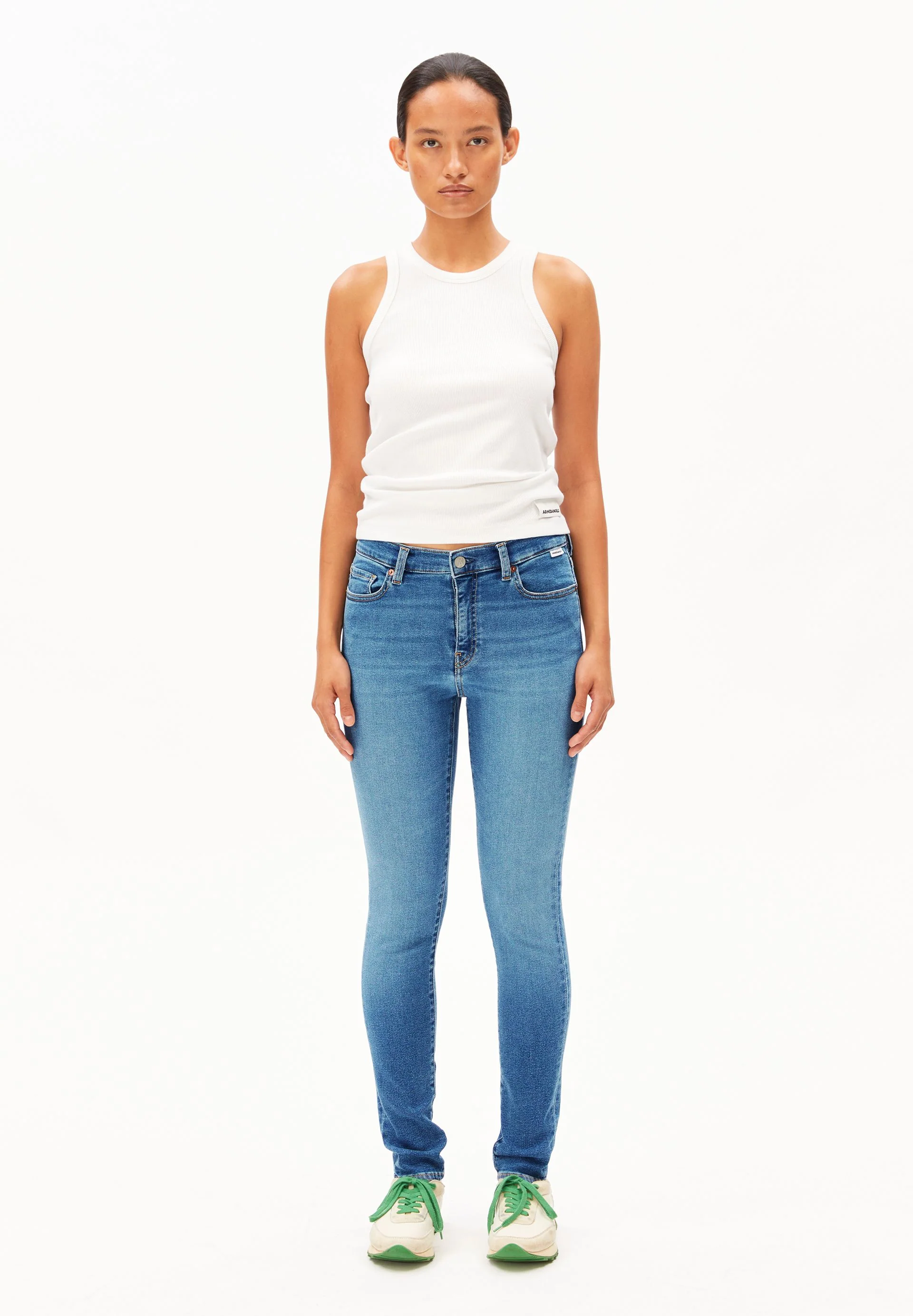 TILLAA MID WAIST SKINNY JEANS | molveno - Image 5