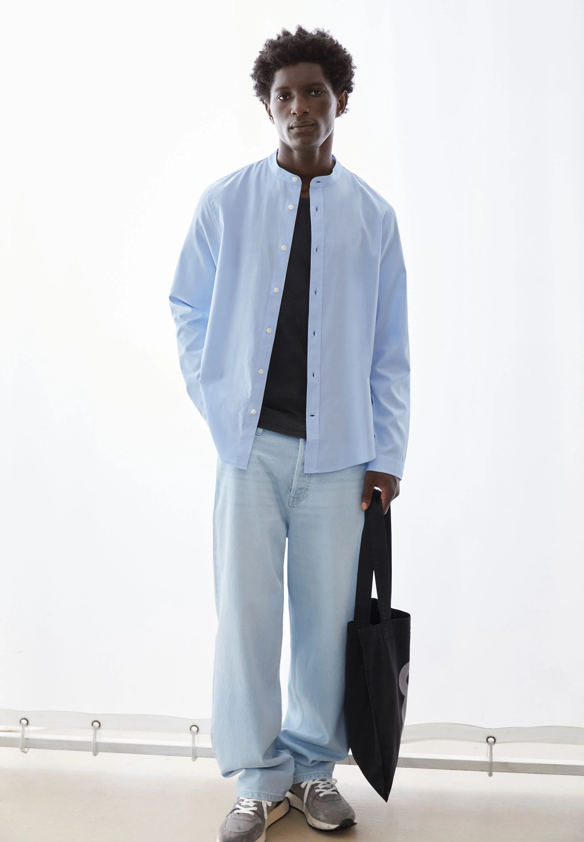 TOMAASAS LANGARMHEMD | wedgwood - Image 4