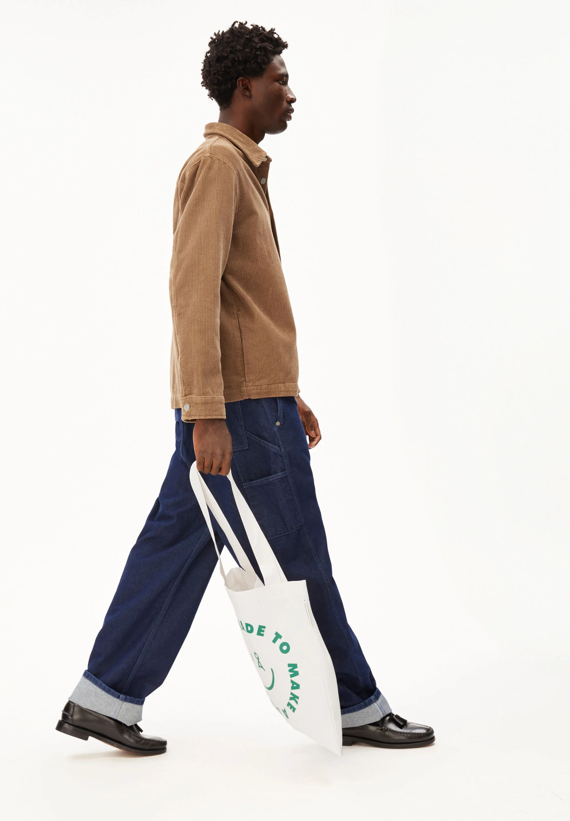 TOTAA SMILEY TOTE BAG | oatmilk - Image 3
