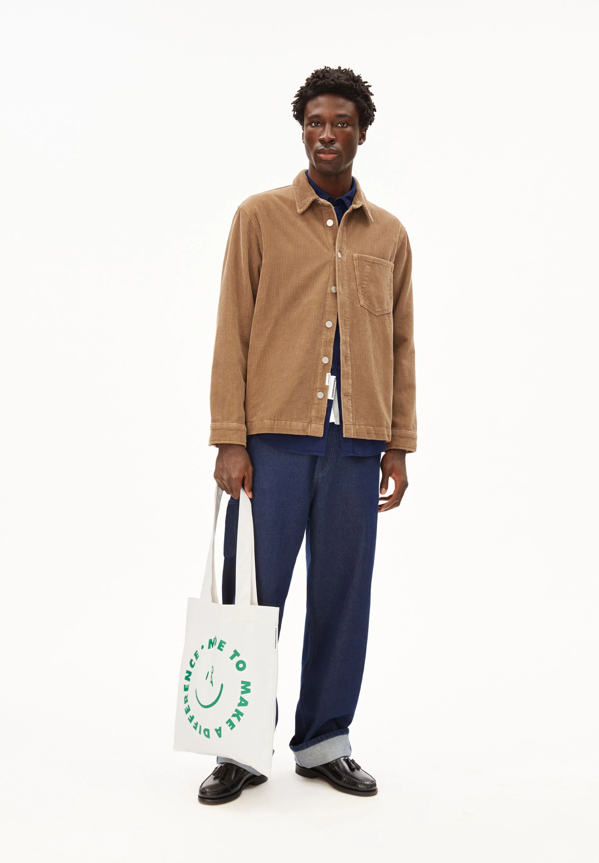 TOTAA SMILEY TOTE BAG | oatmilk - Image 4