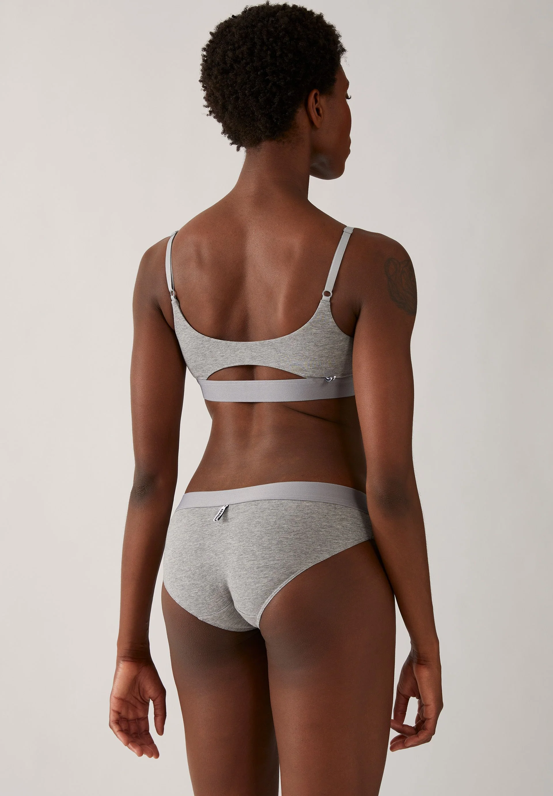 TOVAA BRALETTE | grey melange - Image 2