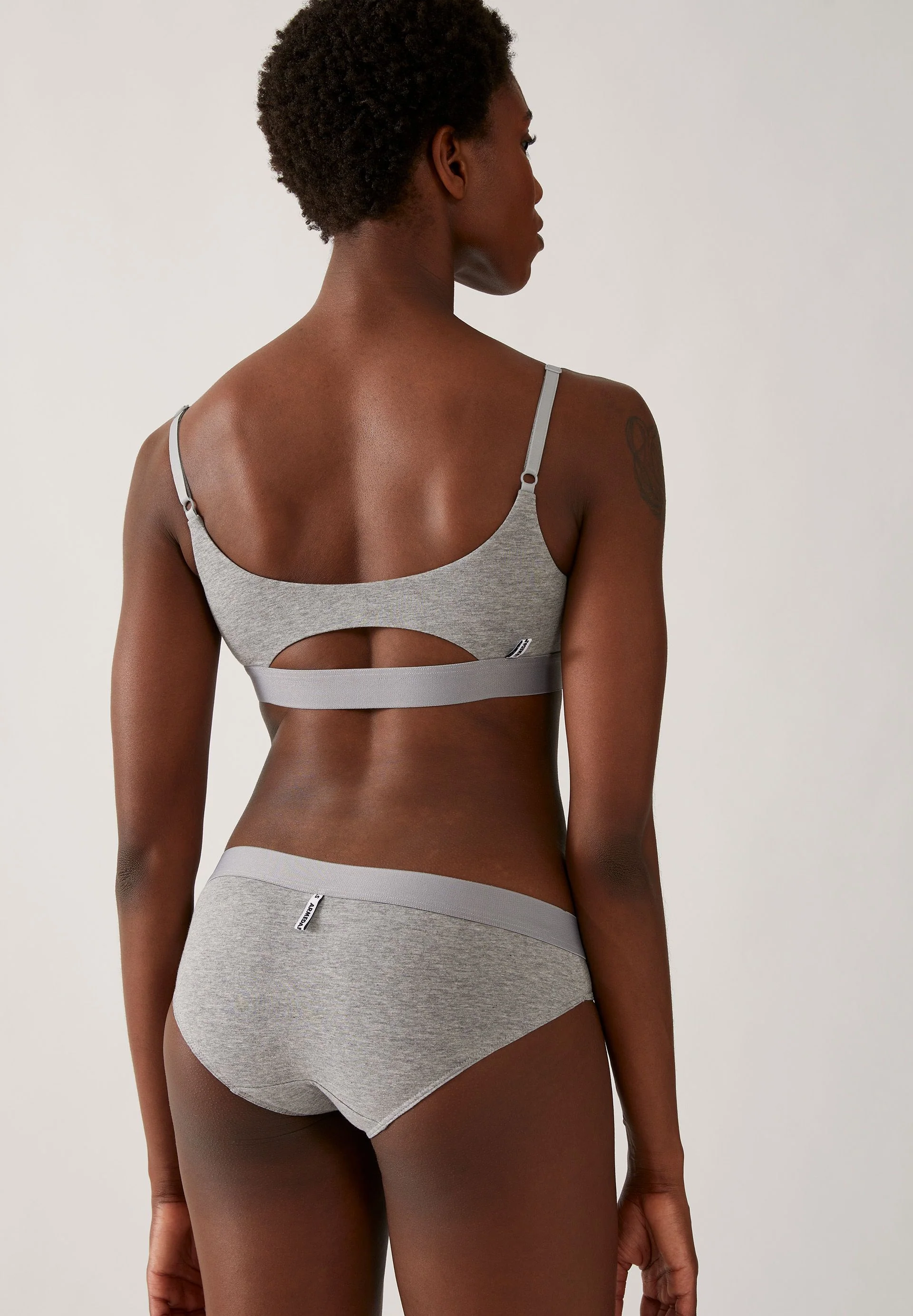 TRINAA SLIP | grey melange - Image 2