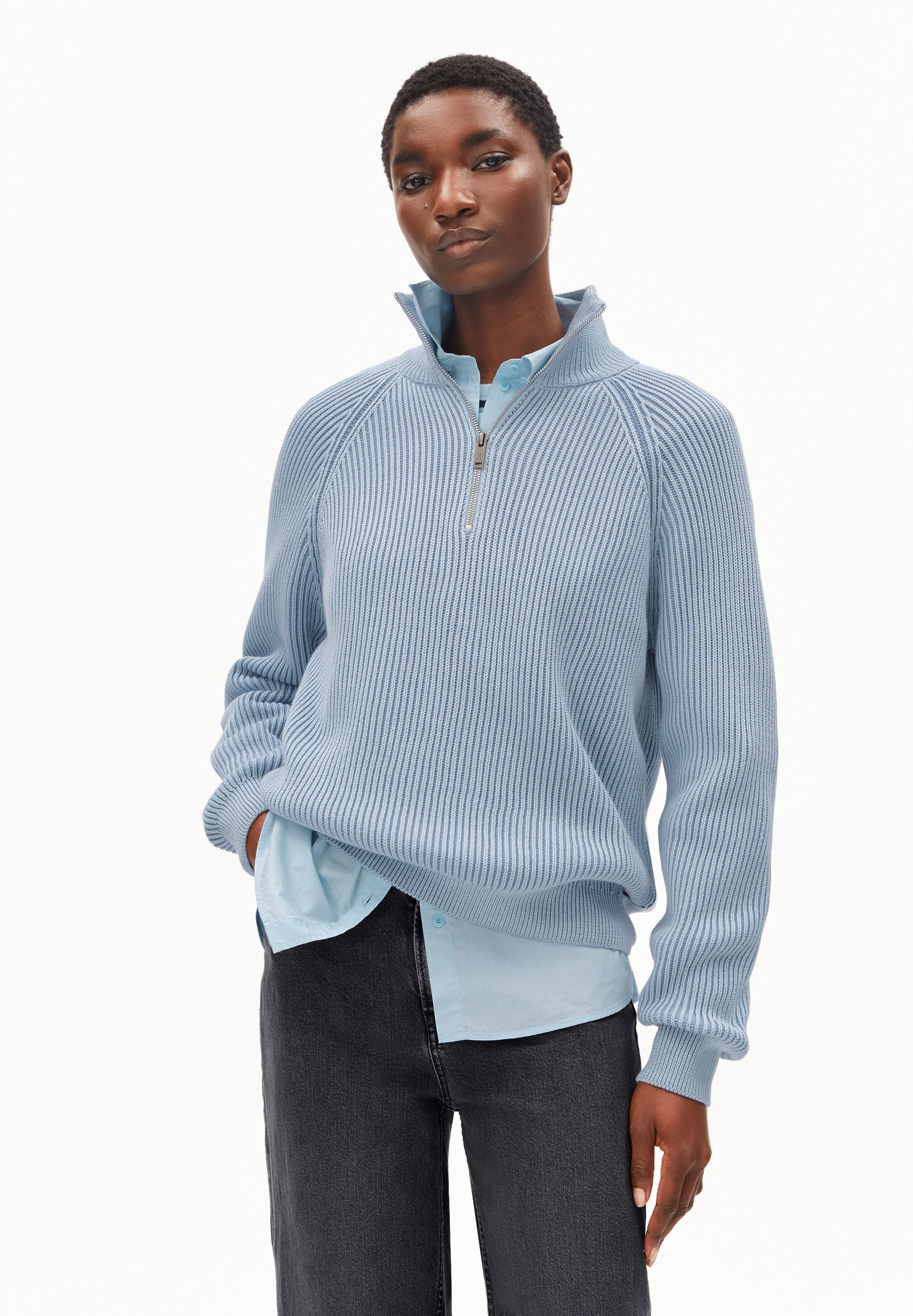 TROYER VANISÉ KNIT SWEATER - Image 2