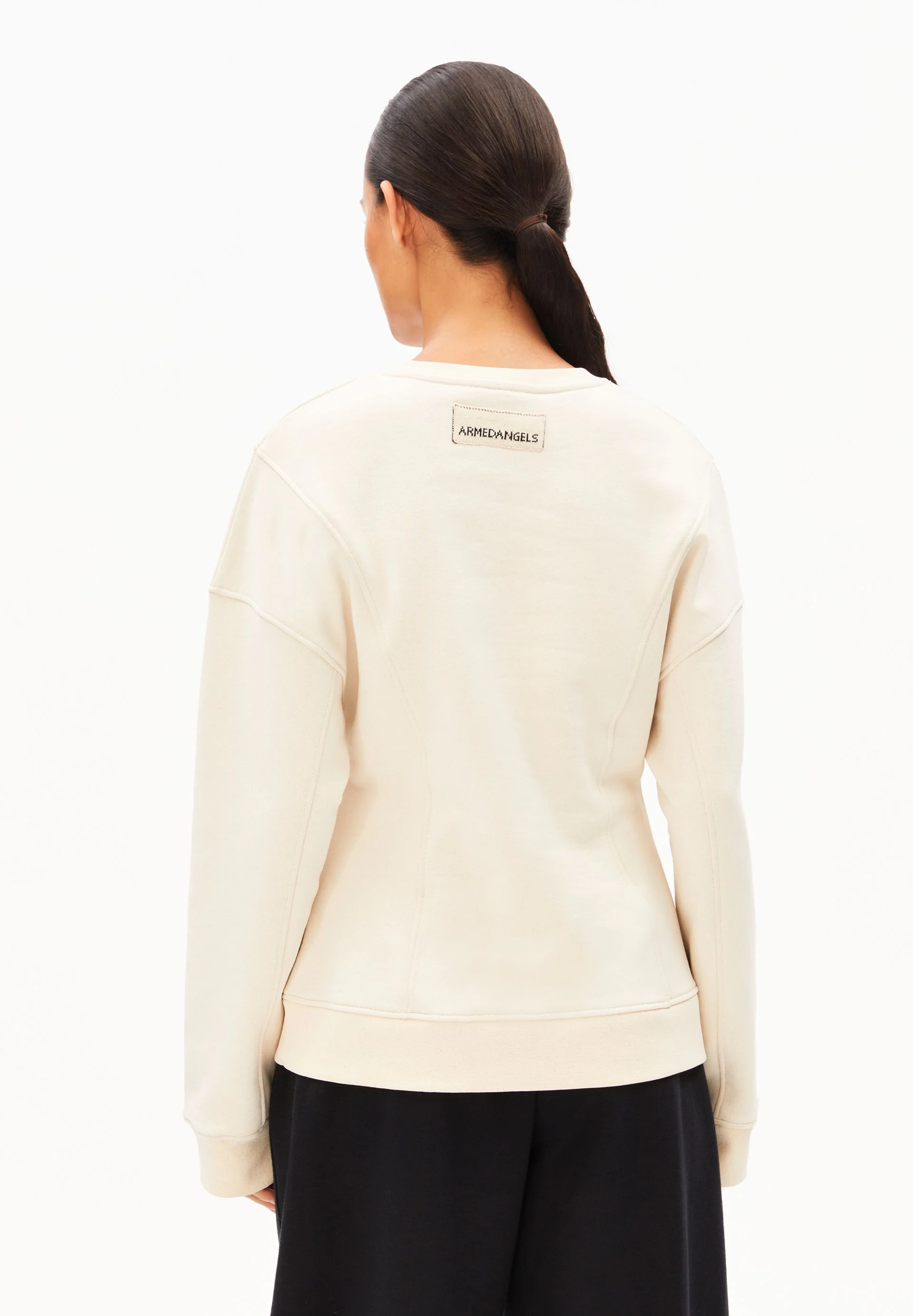 UN-WASTED BARREL SWEATSHIRT | undyed-cinnamon dust - Image 2