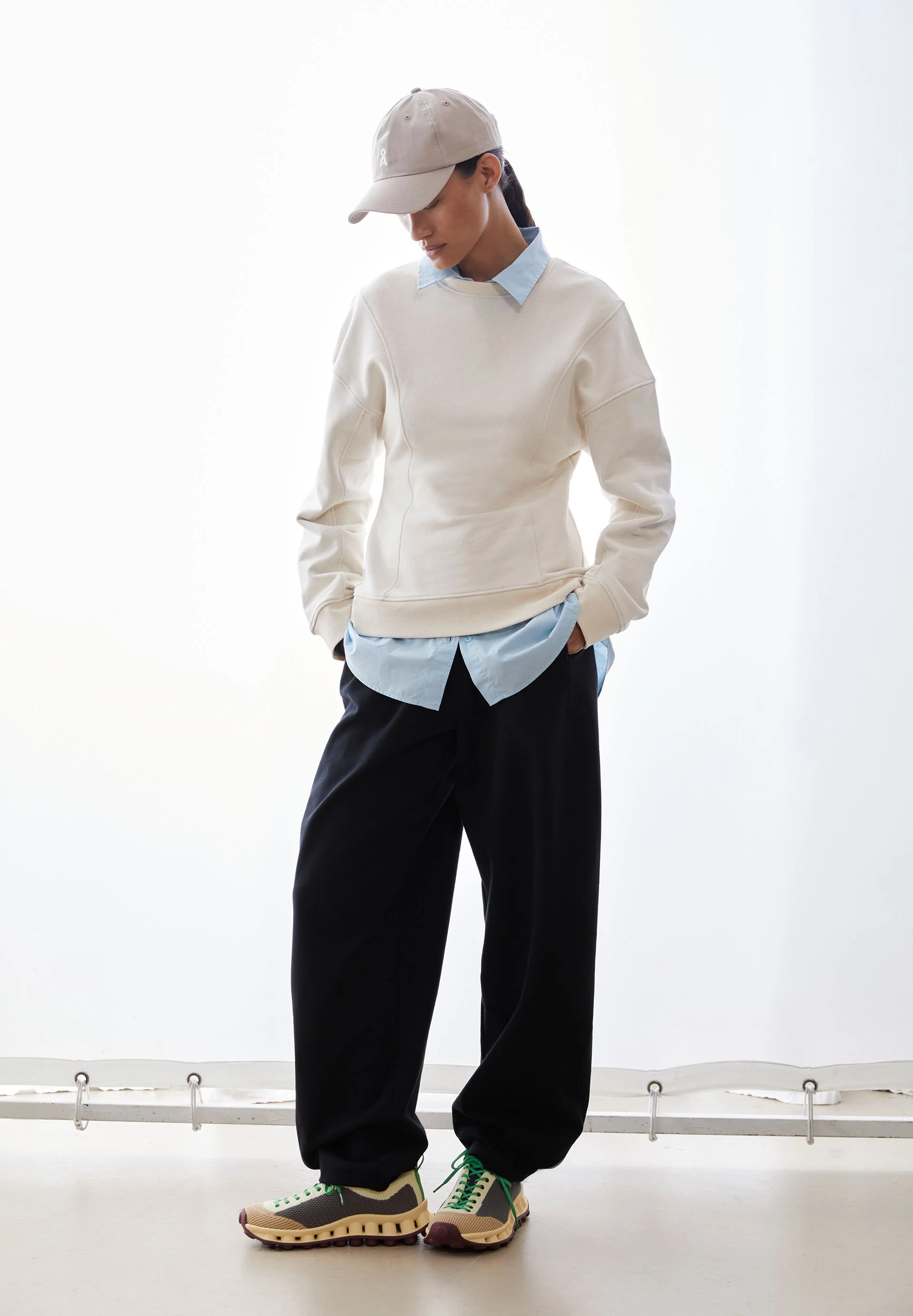 UN-WASTED BARREL SWEATSHIRT | undyed-cinnamon dust - Image 4