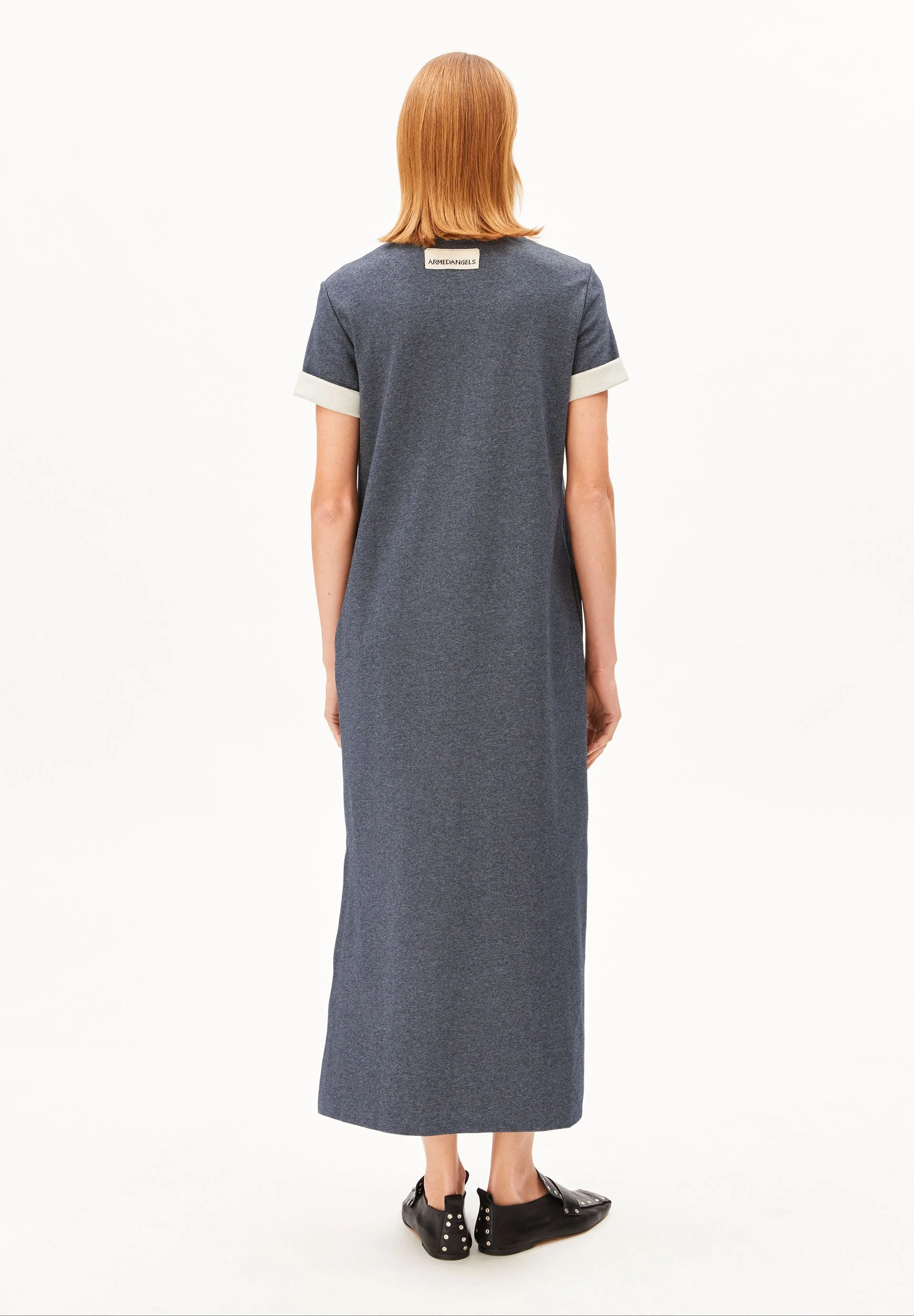 UN-WASTED KLEID | steel melange-undyed - Image 2