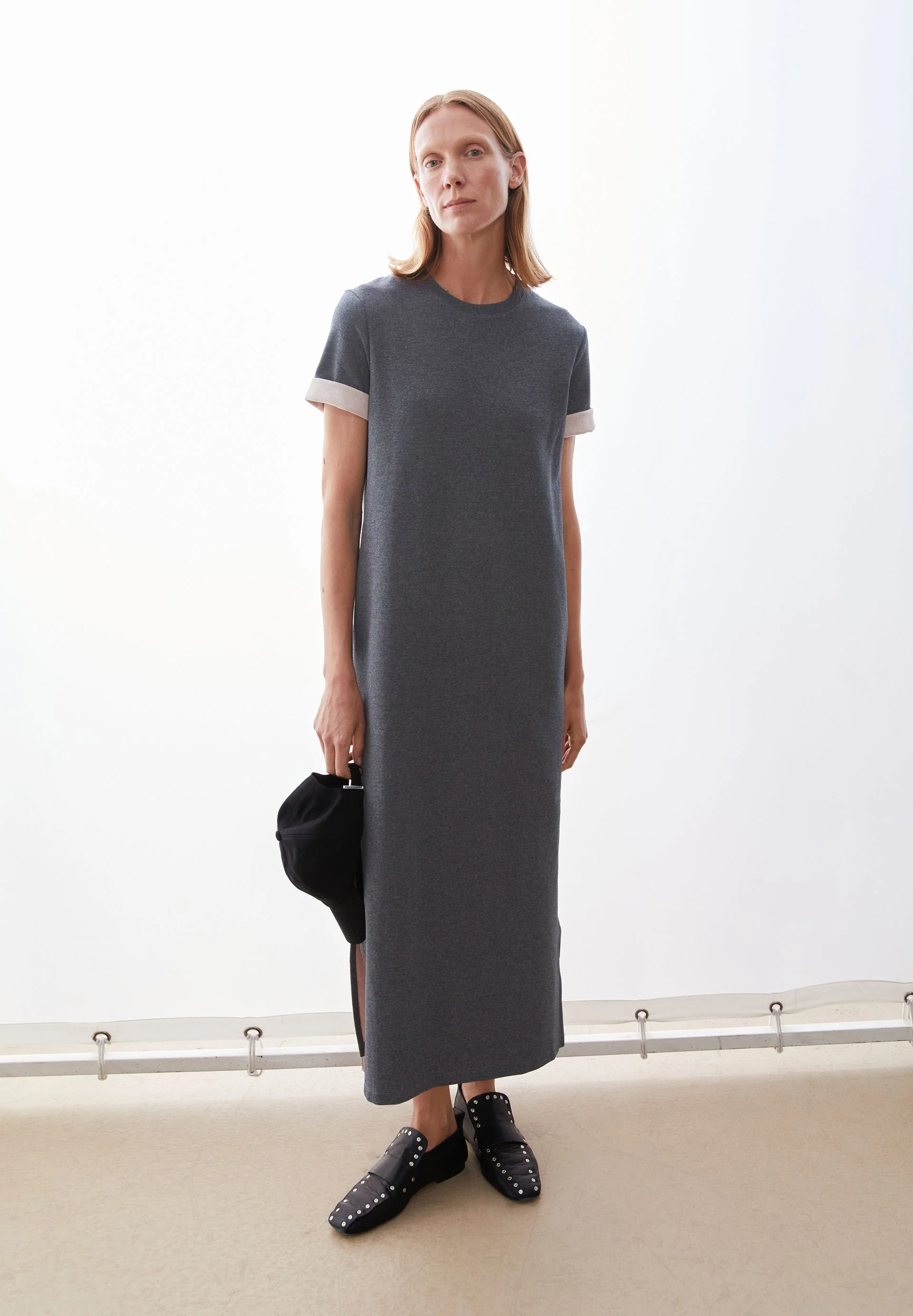 UN-WASTED KLEID | steel melange-undyed - Image 4