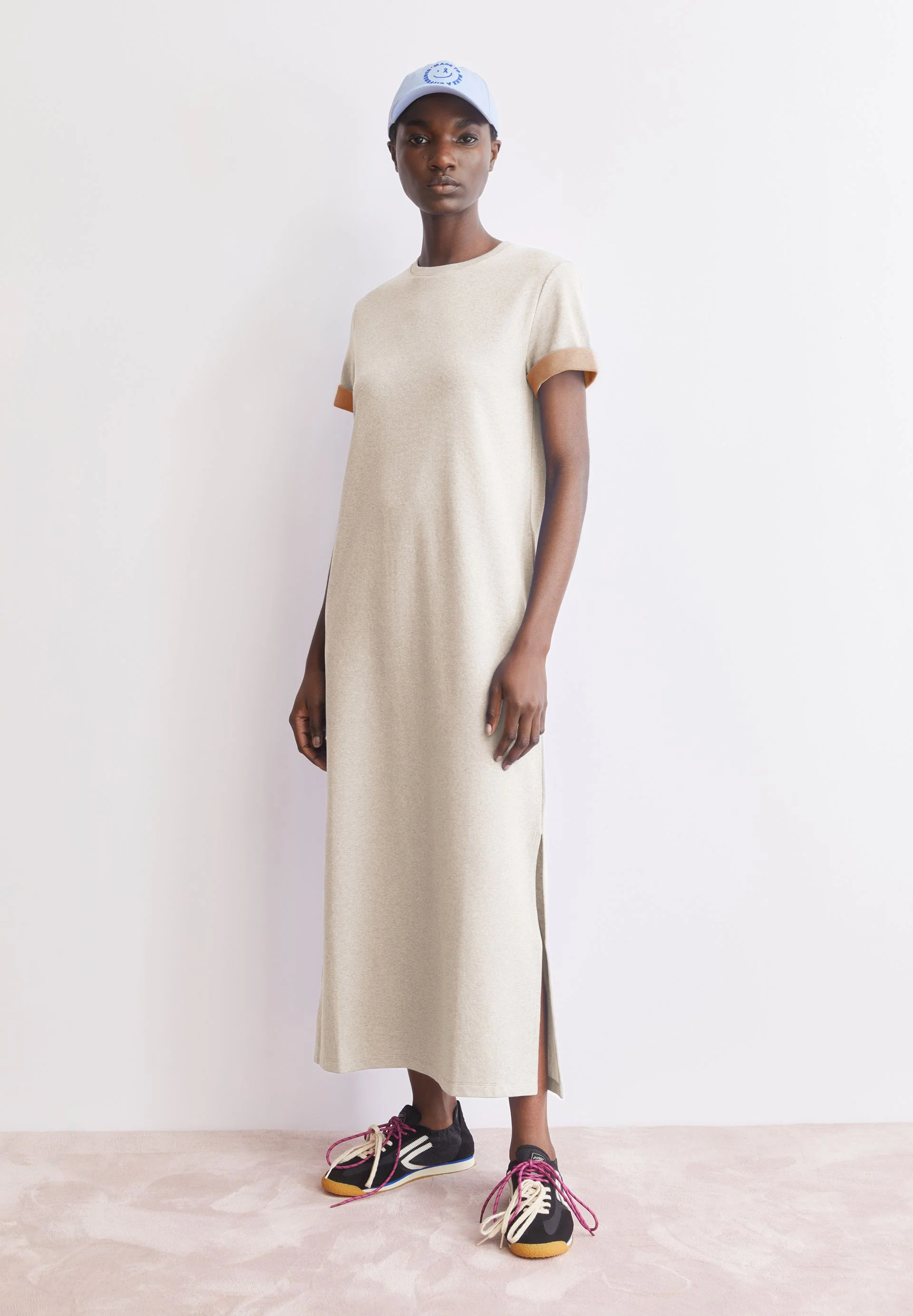 UN-WASTED KLEID | undyed-cinnamon dust - Image 4
