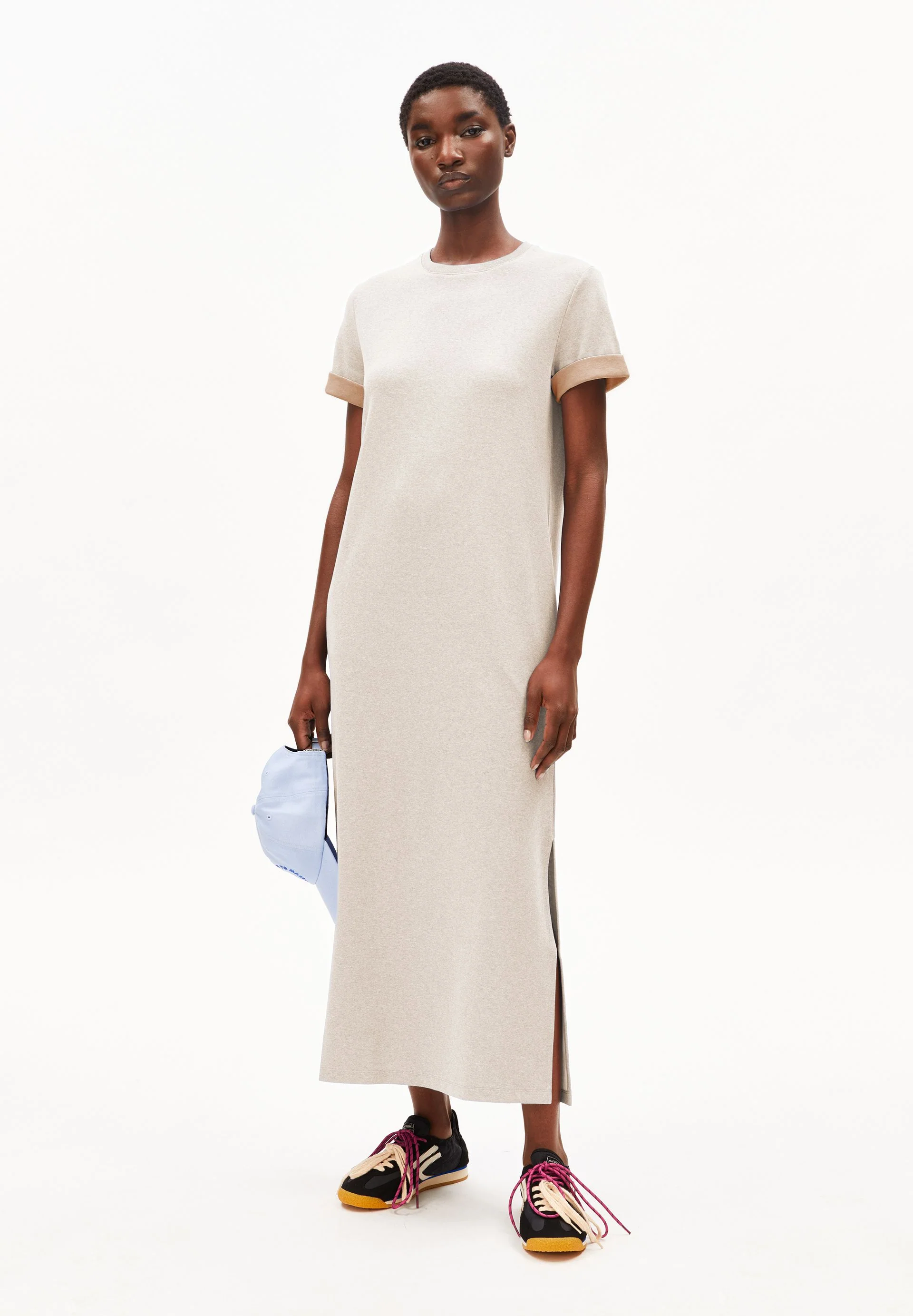 UN-WASTED KLEID | undyed-cinnamon dust - Image 5