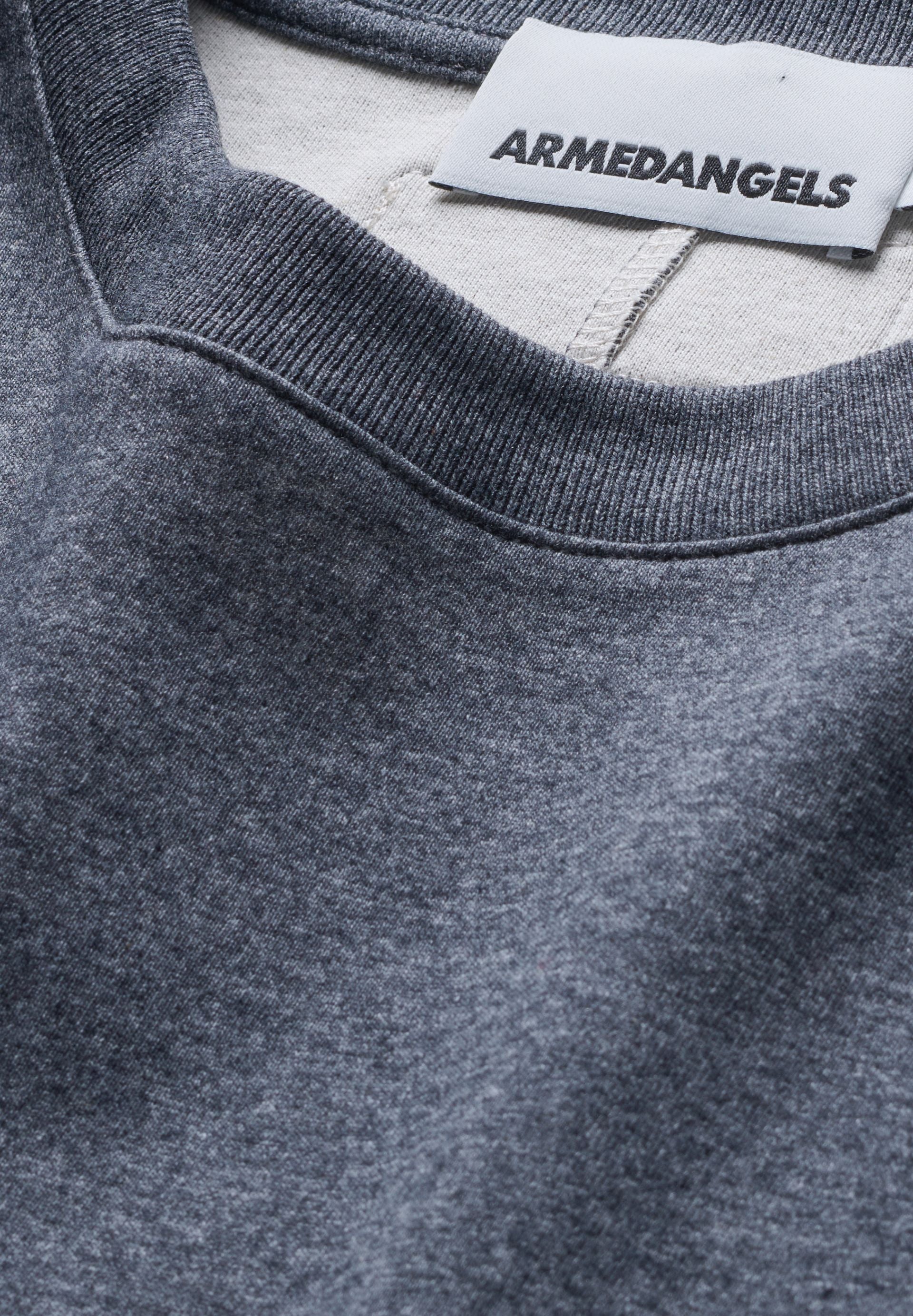 UN-WASTED LANGARMSHIRT | steel melange-undyed - Image 6
