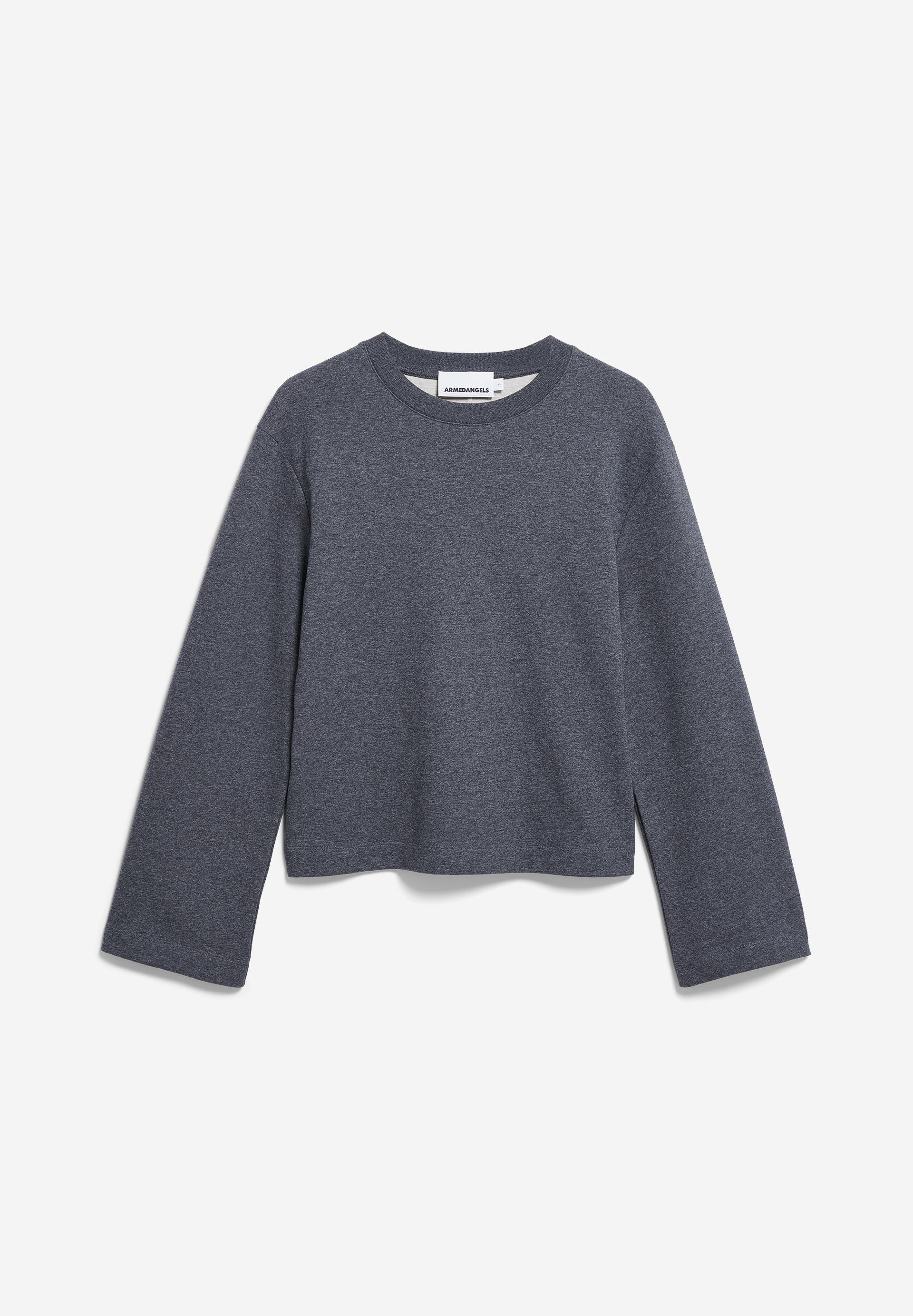 UN-WASTED LANGARMSHIRT | steel melange-undyed - Image 7