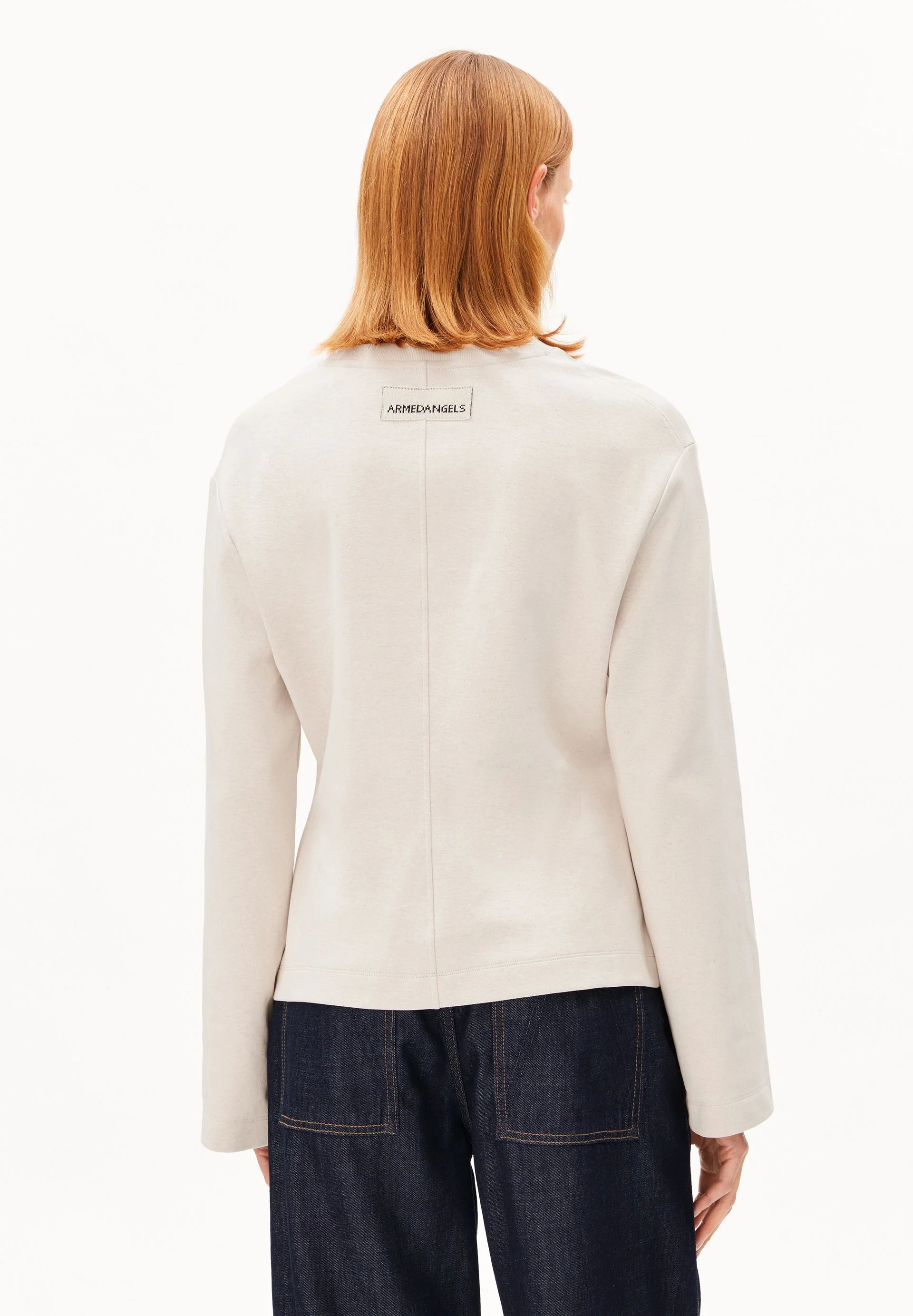 UN-WASTED LANGARMSHIRT | undyed-cinnamon dust - Image 2