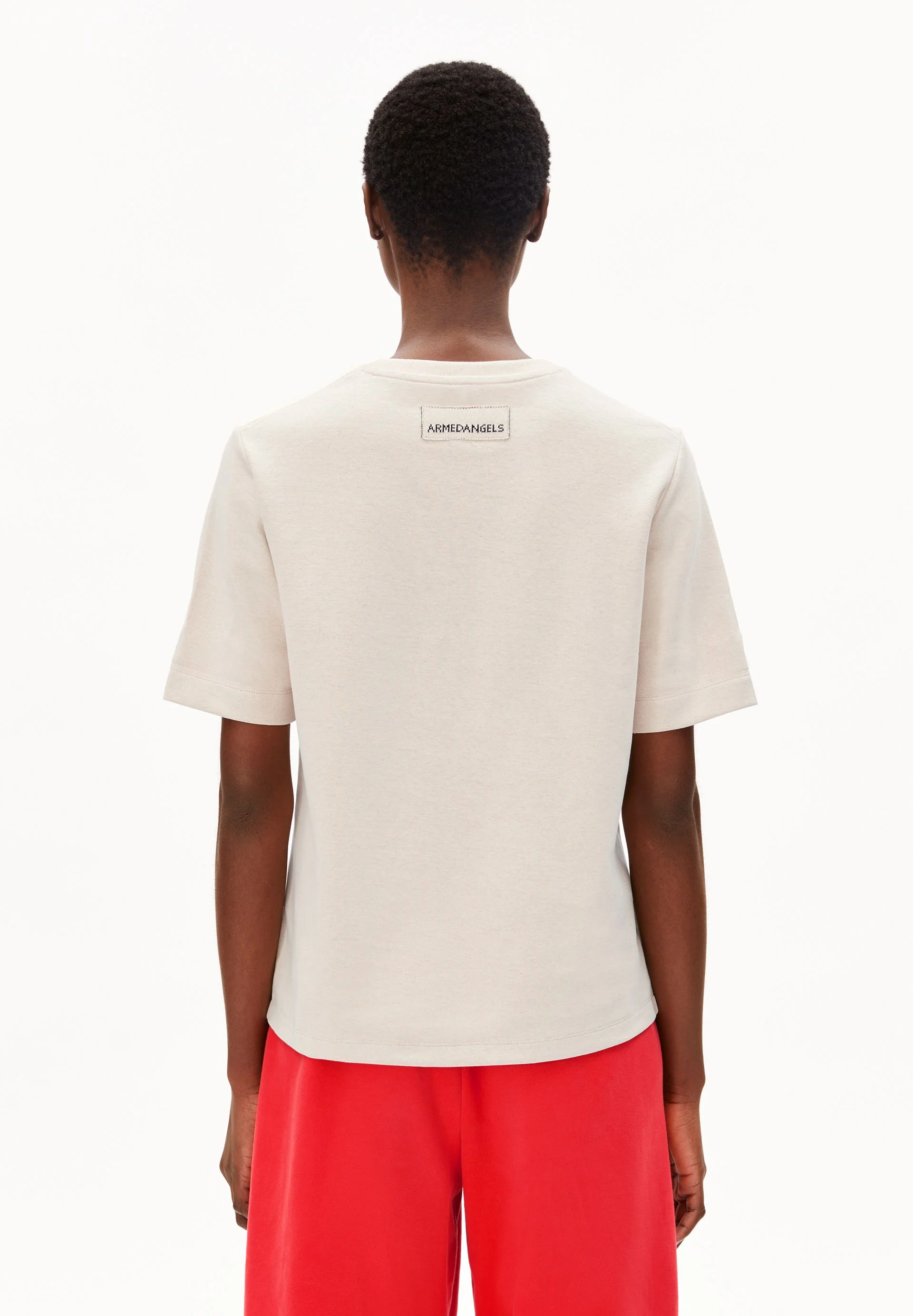 UN-WASTED T-SHIRT | undyed-cinnamon dust - Image 2