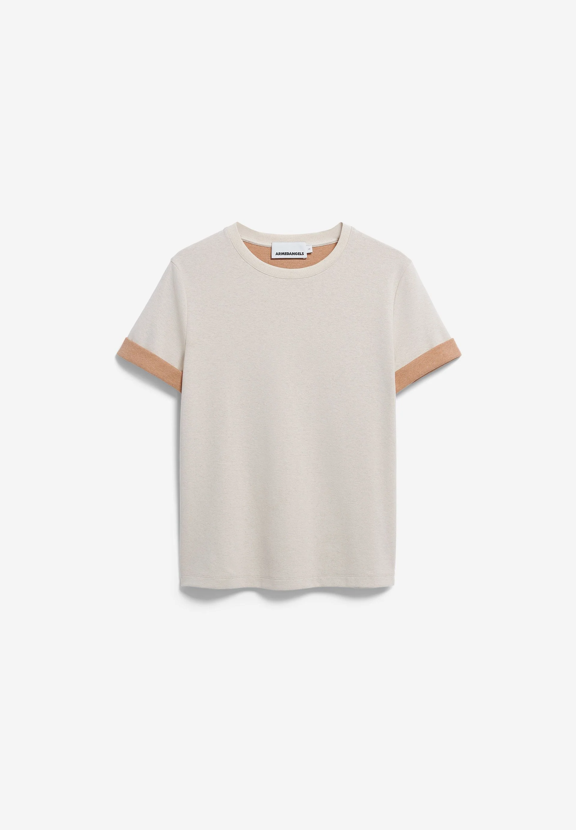UN-WASTED T-SHIRT | undyed-cinnamon dust - Image 6