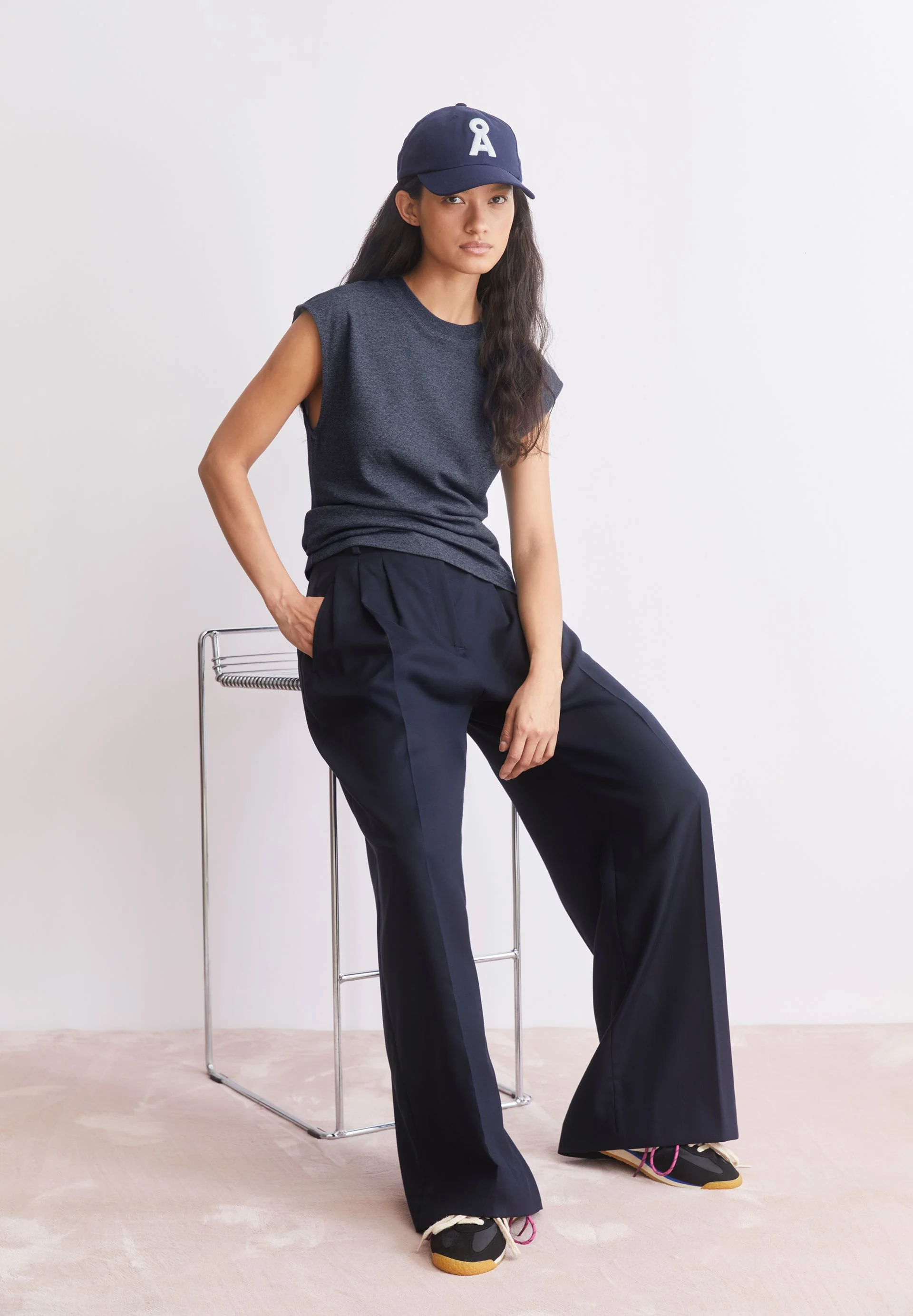 UN-WASTED TOP | steel melange-undyed - Image 4