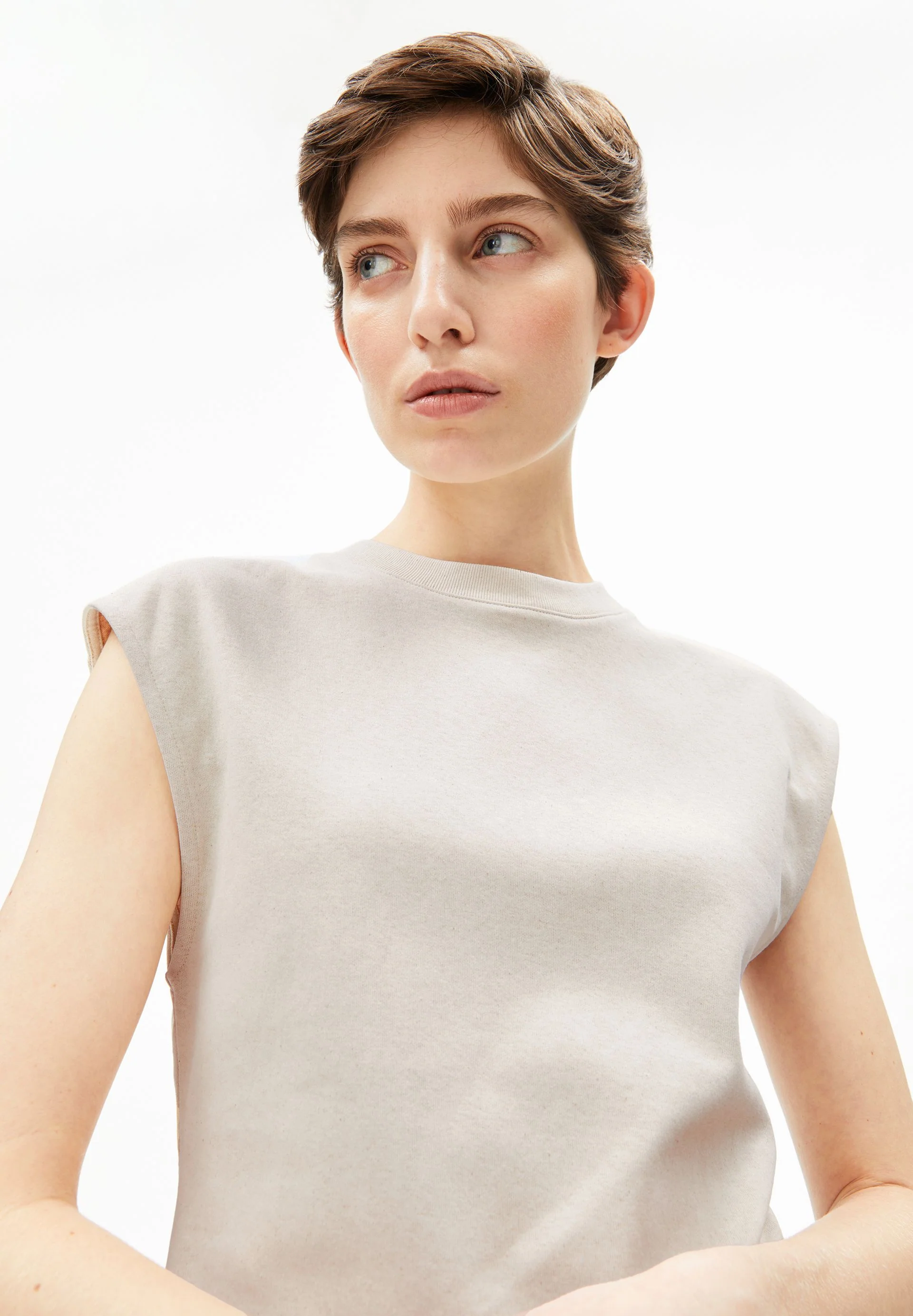 UN-WASTED TOP | undyed-cinnamon dust - Image 3