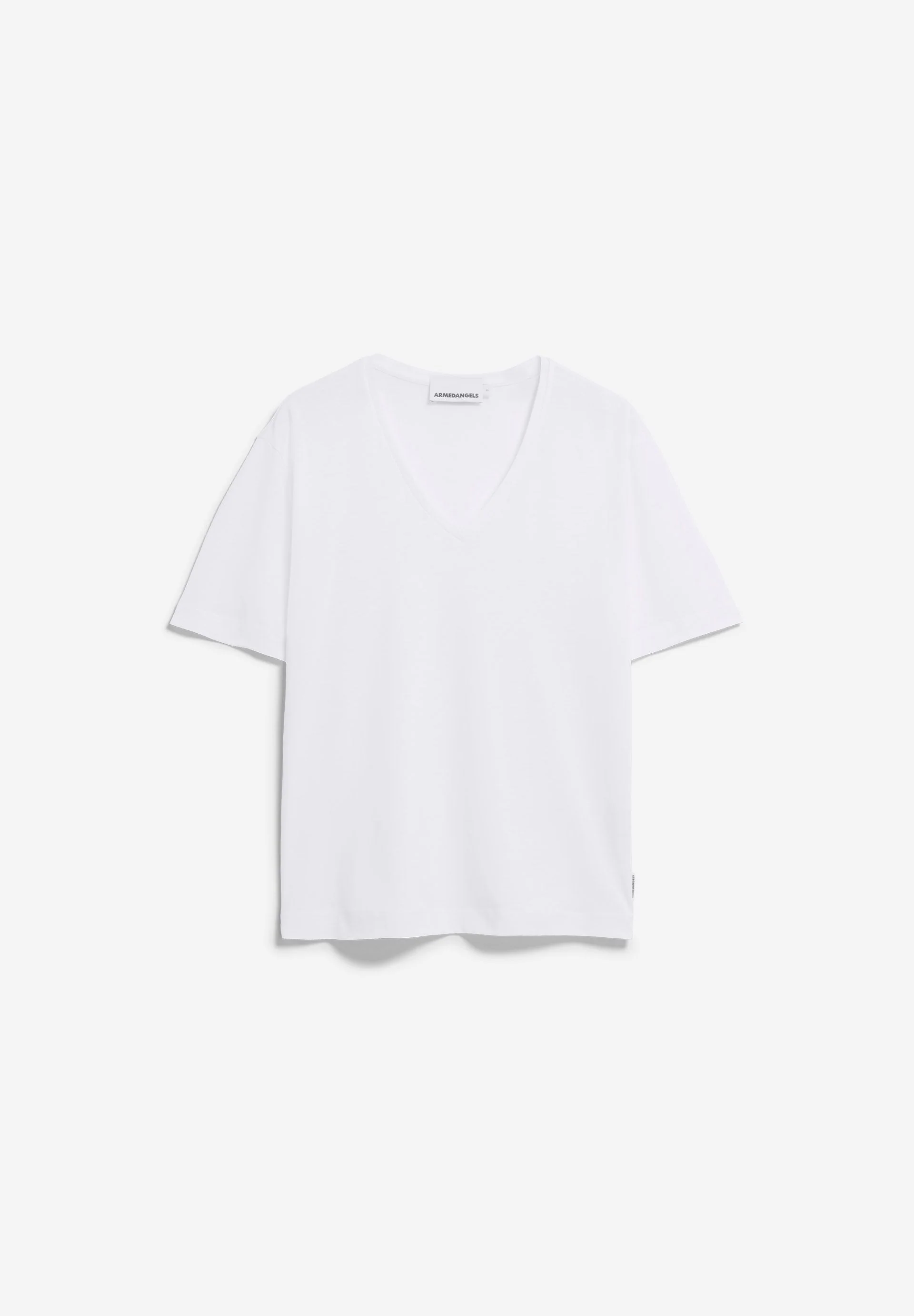 V-NECK T-SHIRT | white - Image 6