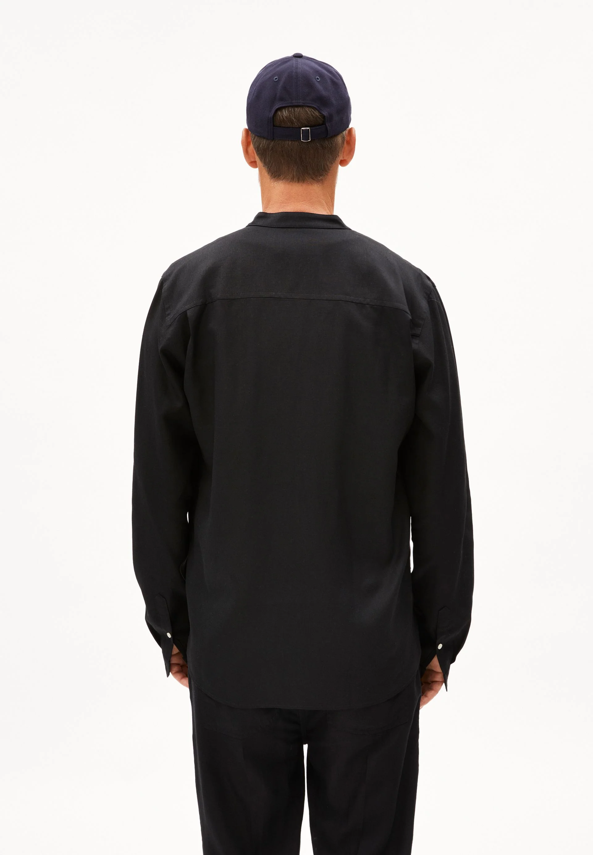 VAALERONIMUS LEINEN-HEMD | black - Image 2