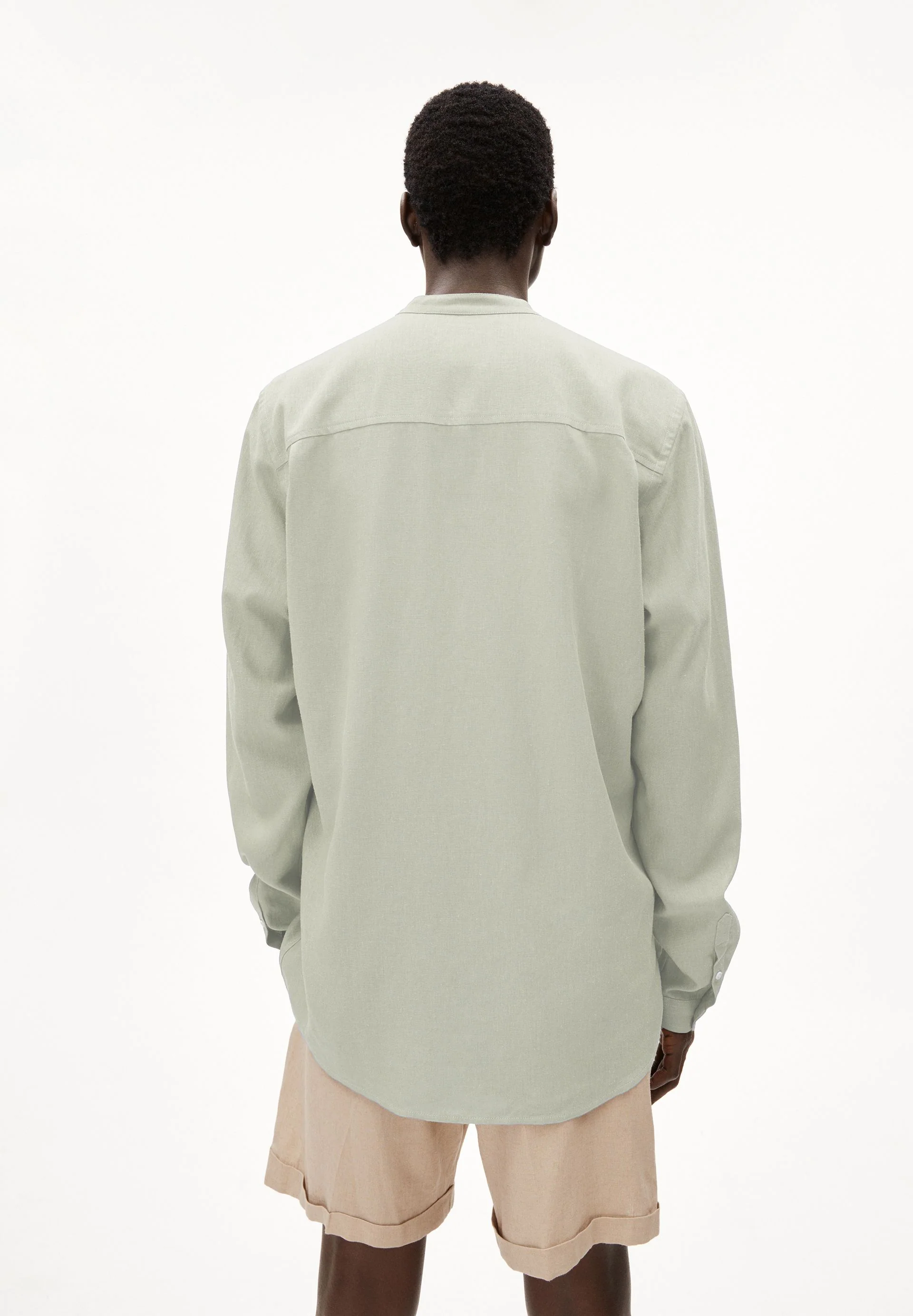 VAALERONIMUS LEINEN-HEMD | seagreen - Image 2