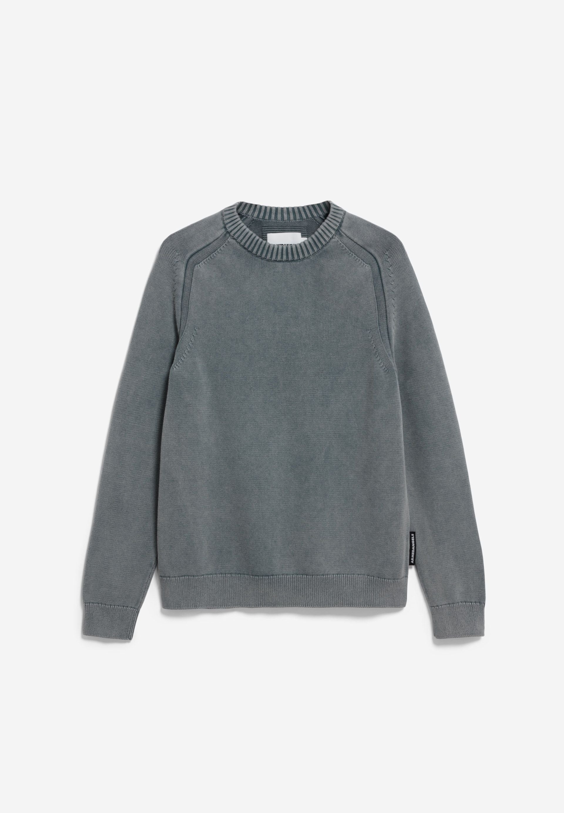 VAANJO GMT DYE STRICKPULLOVER | space steel - Image 6